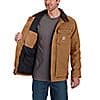 Additional thumbnail 4 of FULL SWING® RELAXED FIT WASHED DUCK INSULATED TRADITIONAL COAT