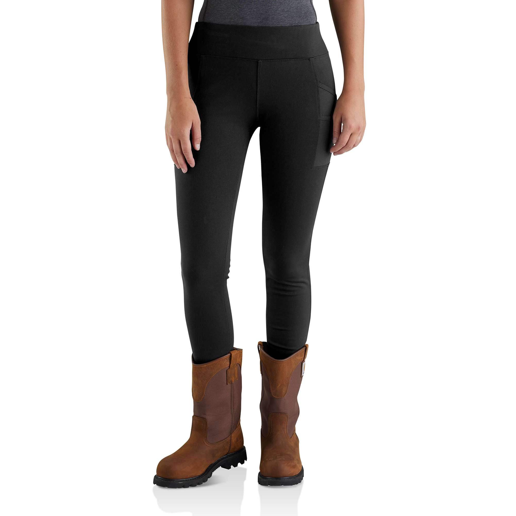 Carhartt® Women's Force Fitted Lightweight Cropped Legging, Black -  105321-001