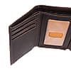 Additional thumbnail 4 of OIL TAN LEATHER TRIFOLD WALLET