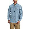 Thumbnail of RELAXED FIT MIDWEIGHT CHAMBRAY LONG-SLEEVE SHIRT