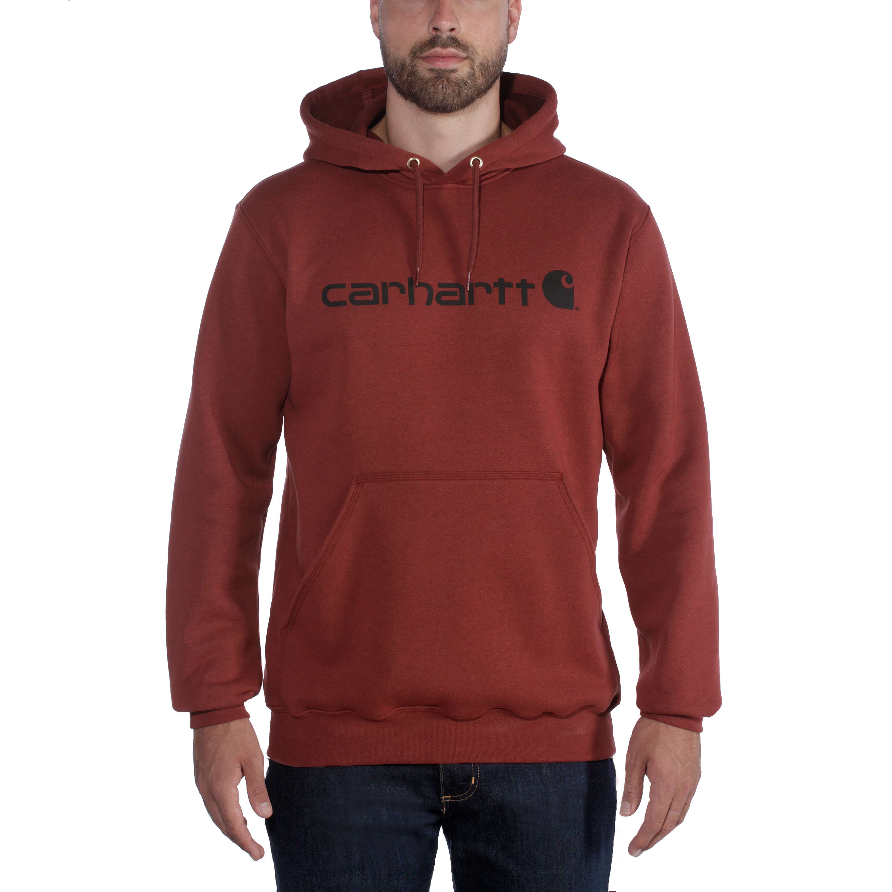 carhartt sweatshirt red