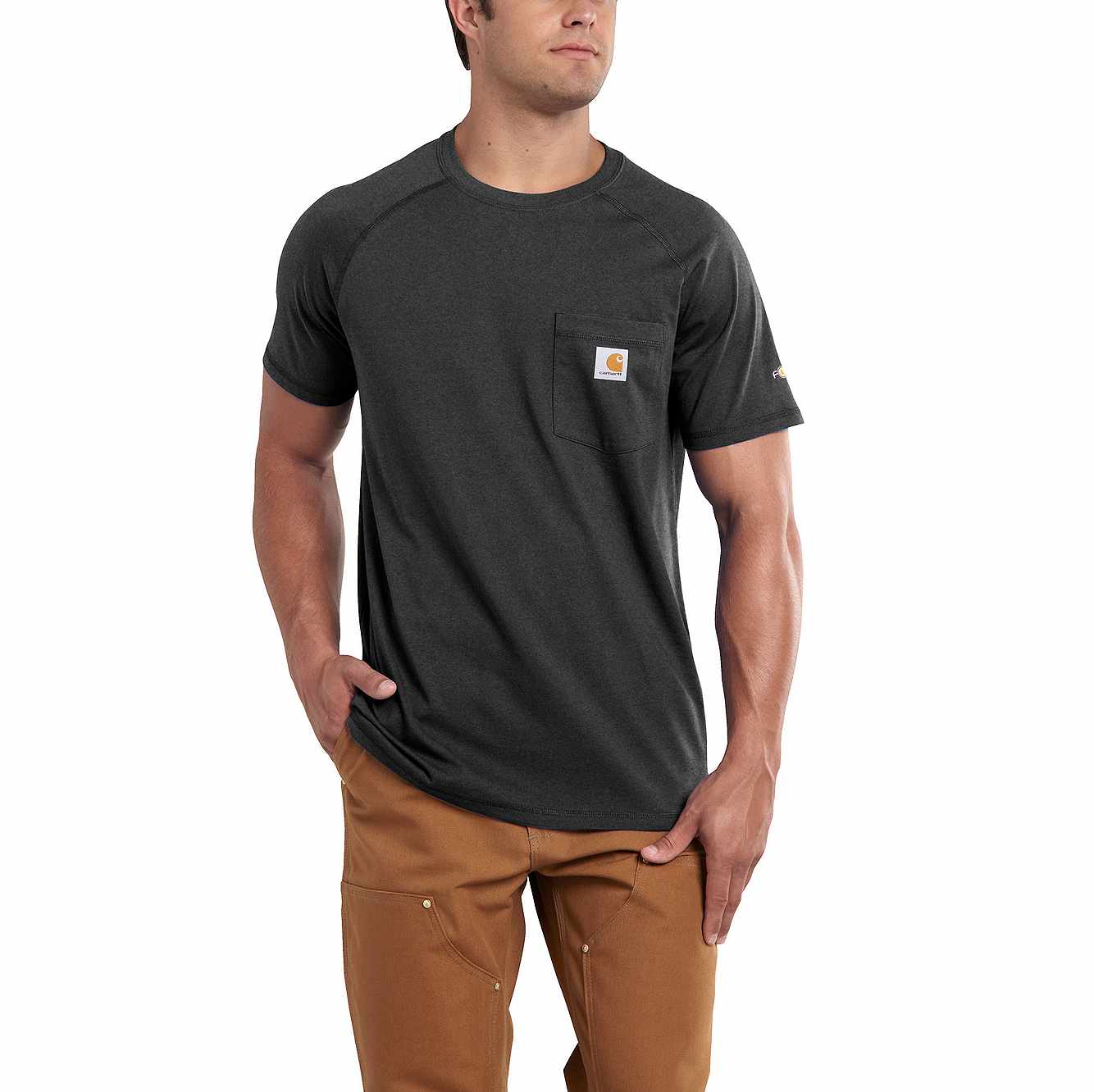 Picture of FORCE® RELAXED FIT MIDWEIGHT SHORT-SLEEVE POCKET T-SHIRT
