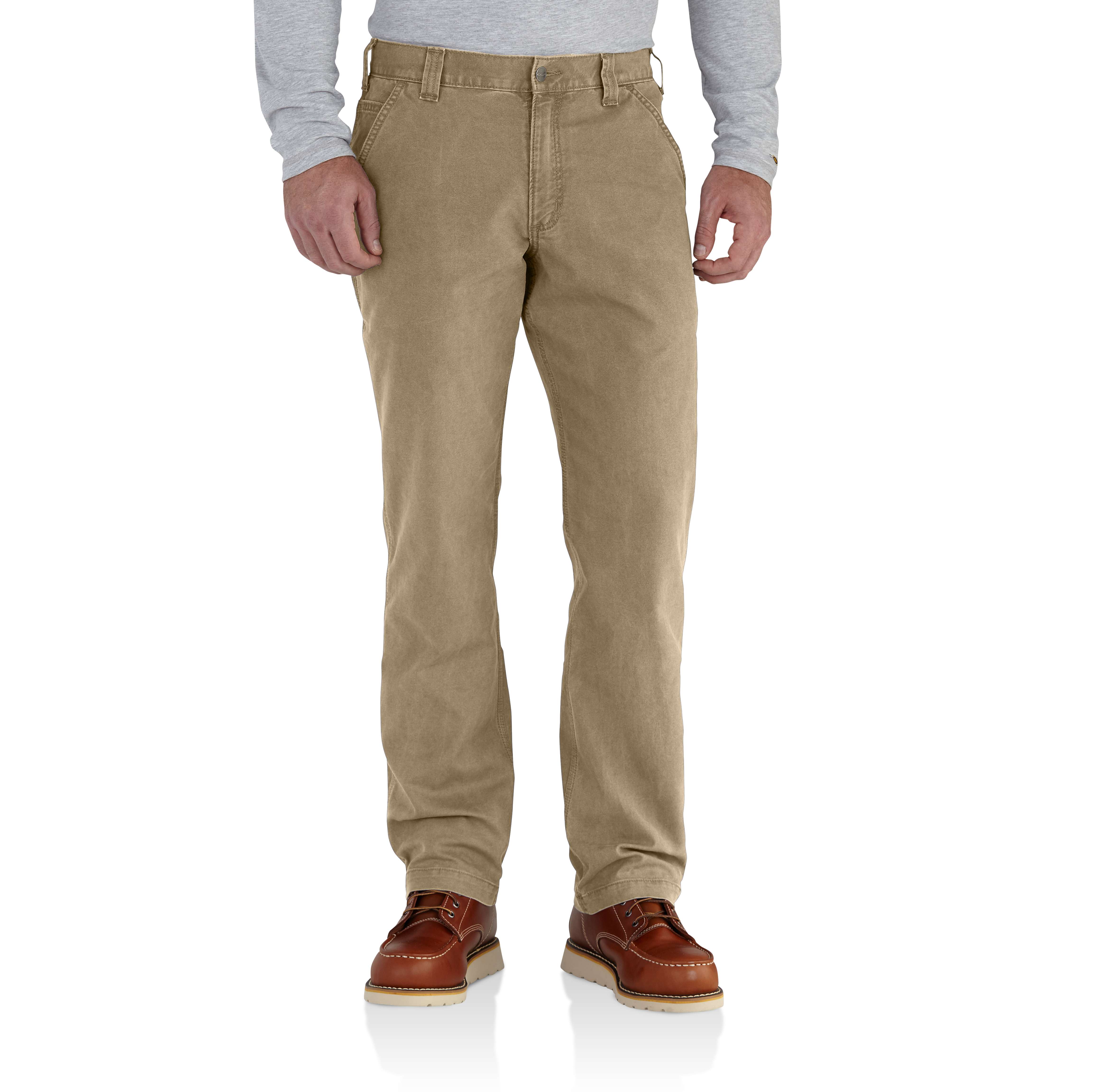 Rugged work sale khaki pant