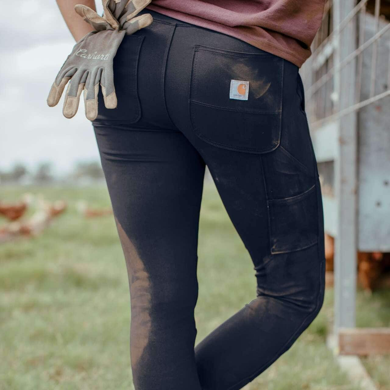 CARHARTT FORCE™ FITTED HEAVYWEIGHT LINED LEGGING