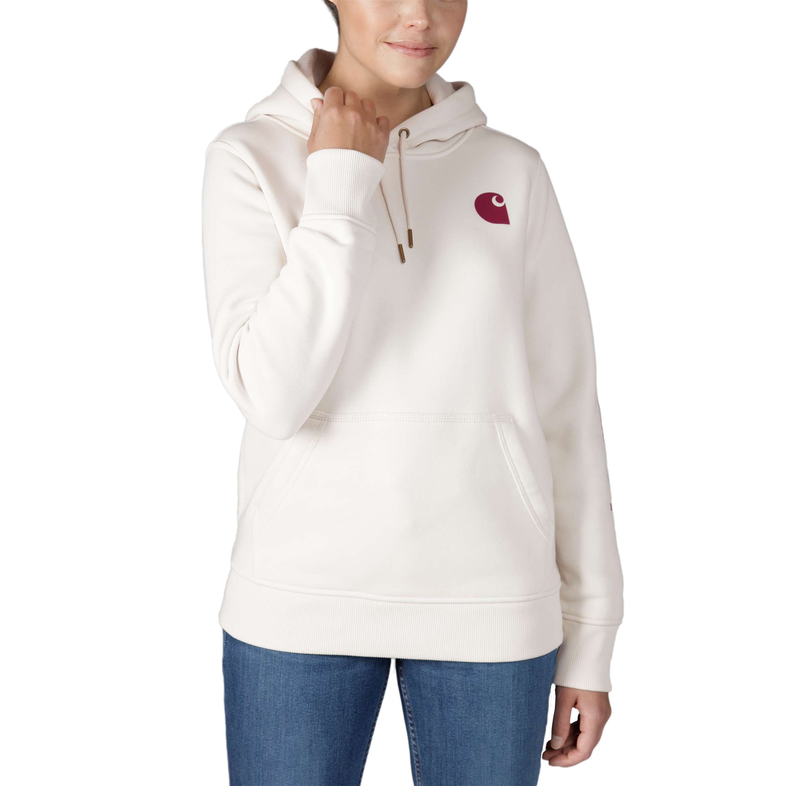 Women's Carhartt Relaxed Fit Midweight 1/4 Zip Pullover