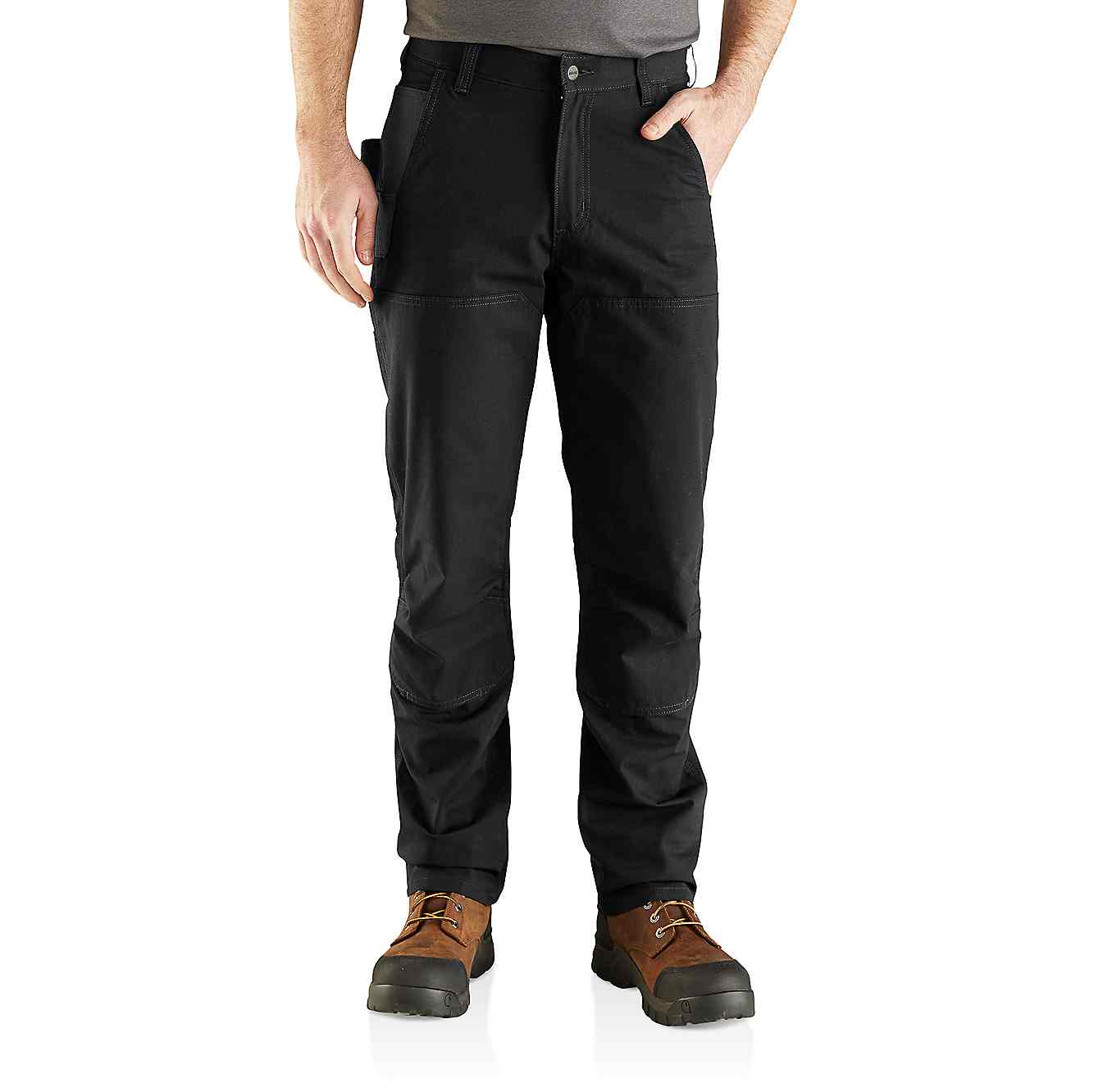 Carhartt Rugged Flex Relaxed Fit Double Front Pant - Brown