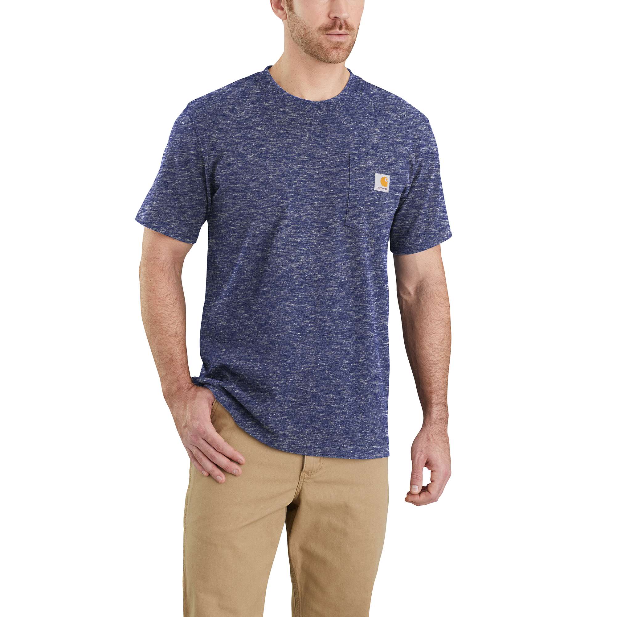 relaxed fit heavyweight short sleeve k87 pocket t shirt