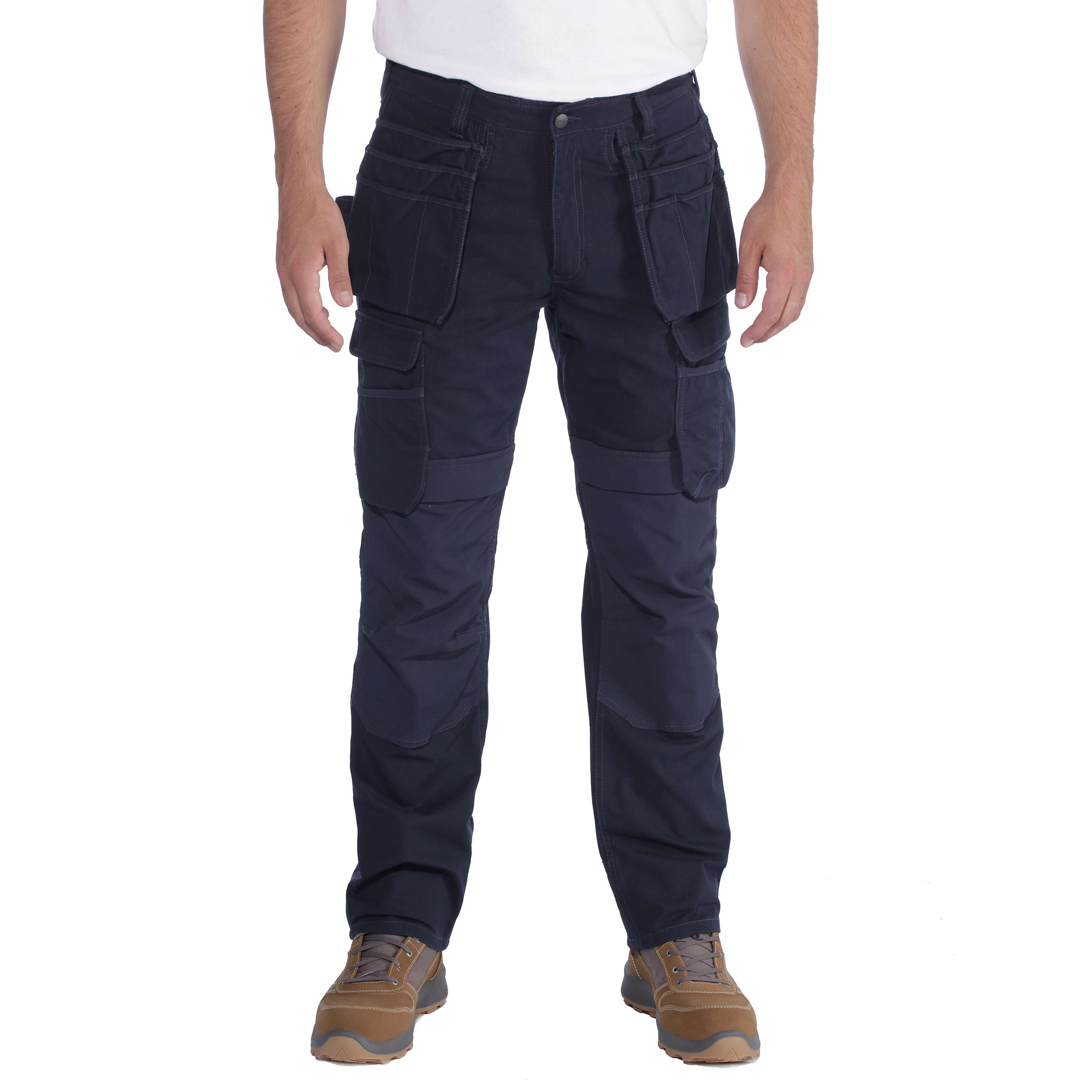 Carhartt FR Rugged Flex Relaxed Fit Canvas Cargo Pant, Navy