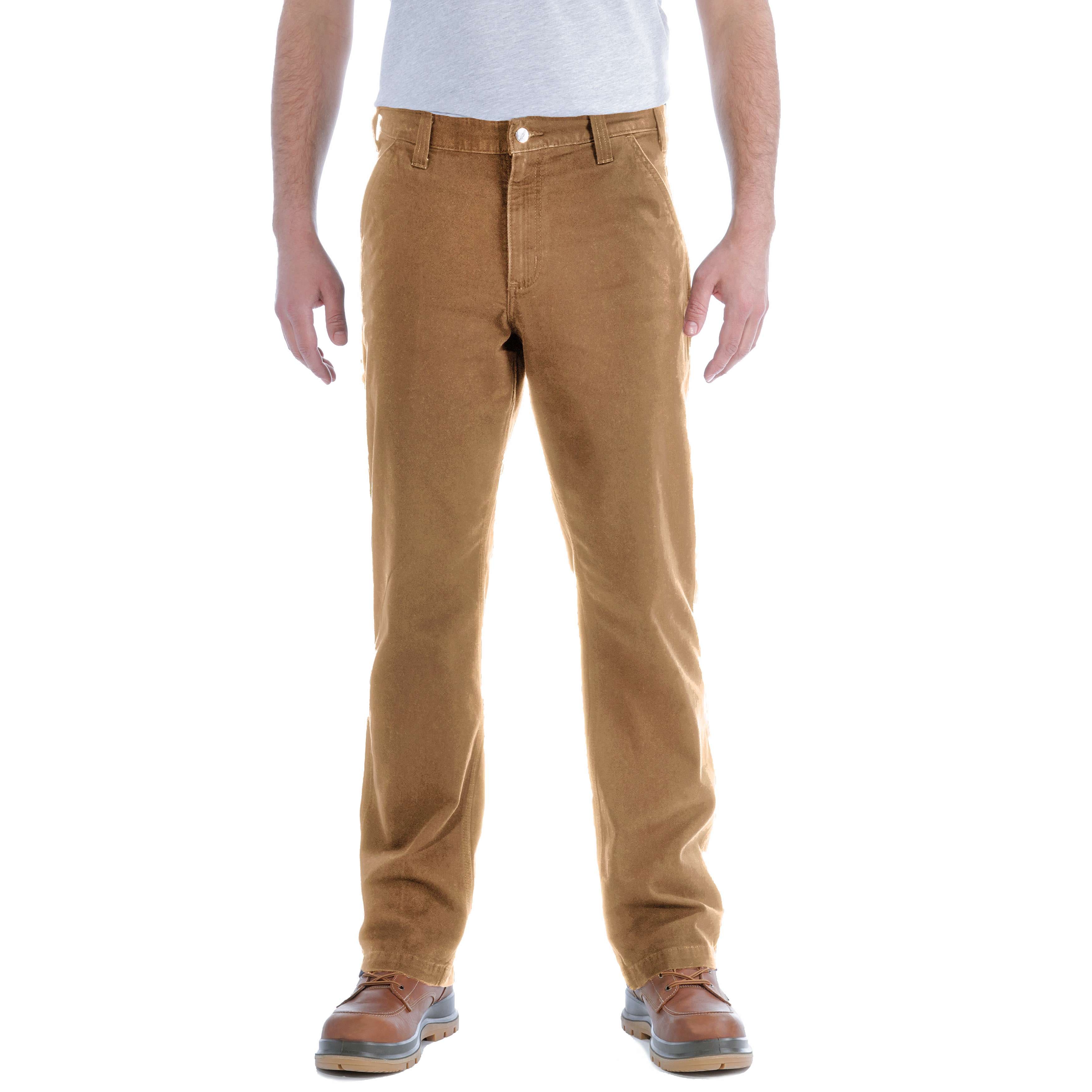 RUGGED FLEX® STRAIGHT FIT DUCK TAPERED LEG UTILITY WORK PANT