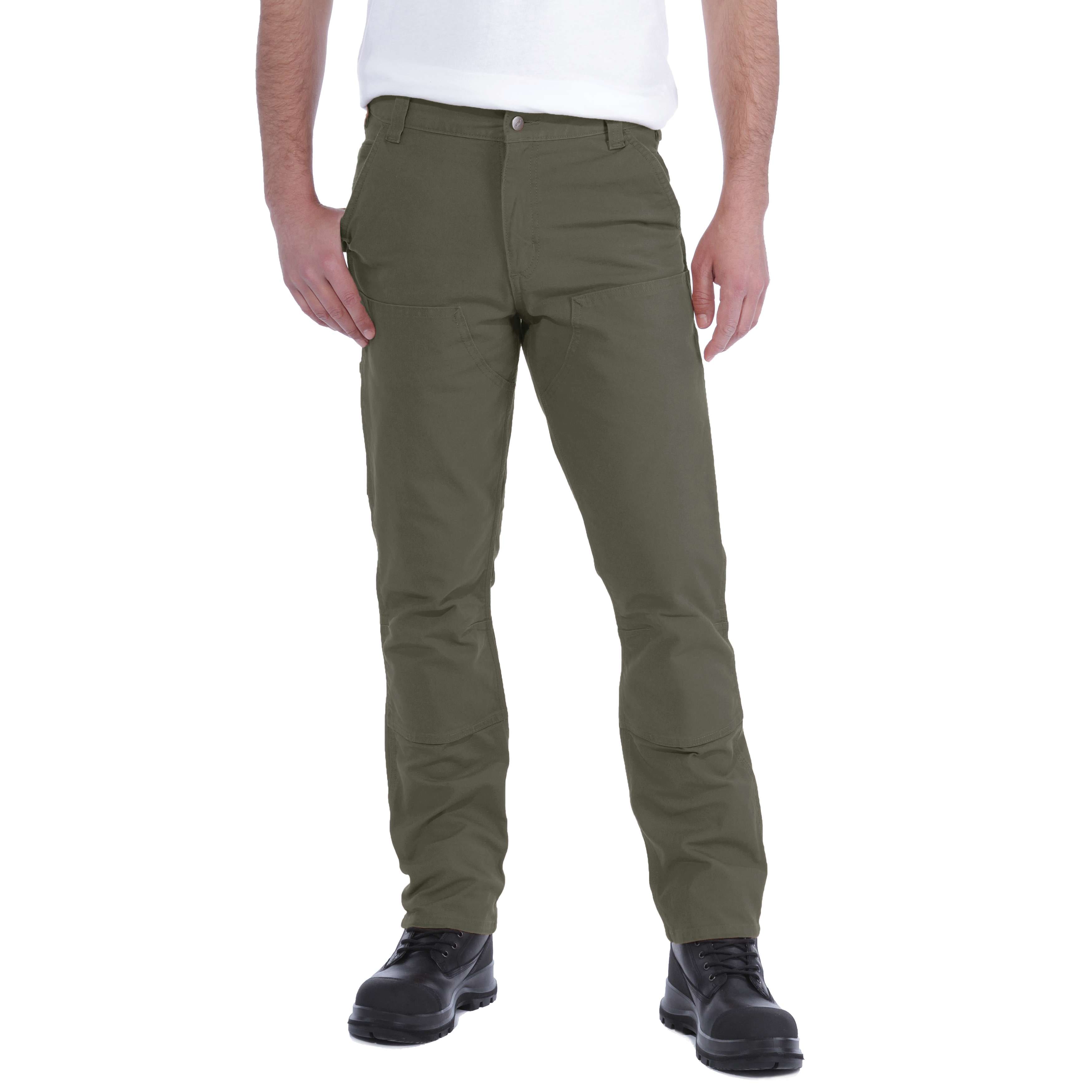 RUGGED FLEX™ STRAIGHT FIT DUCK DOUBLE-FRONT UTILITY WORK PANT