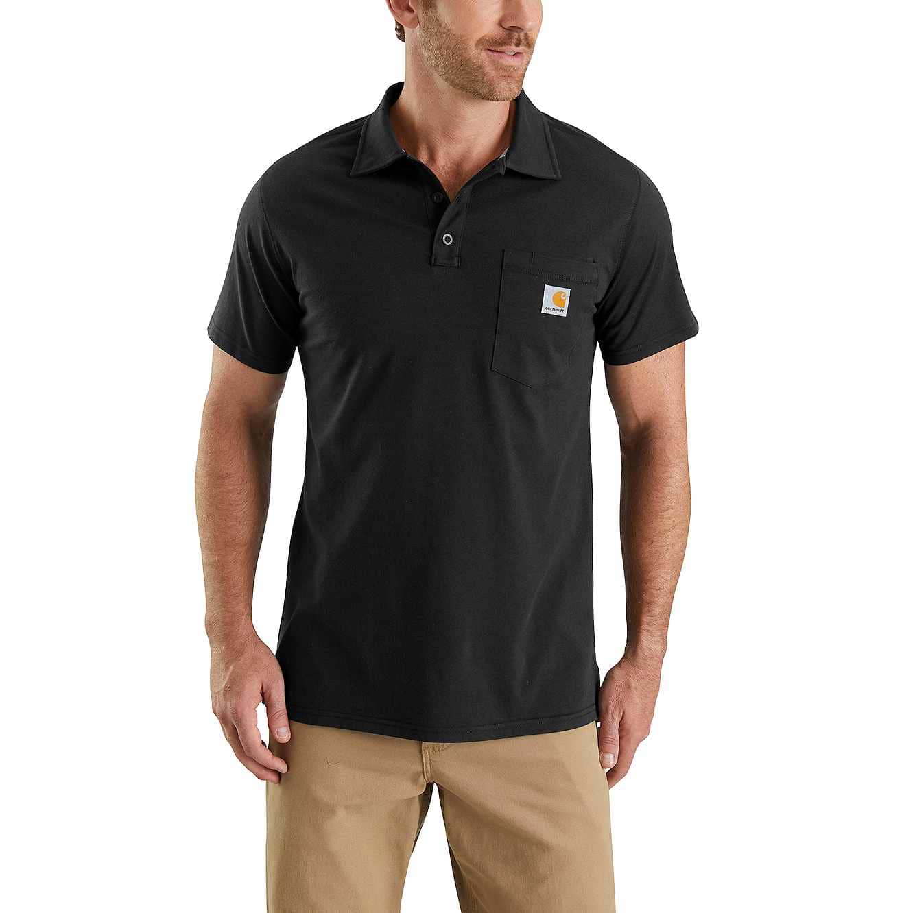Picture of FORCE® RELAXED FIT MIDWEIGHT SHORT-SLEEVE POCKET POLO