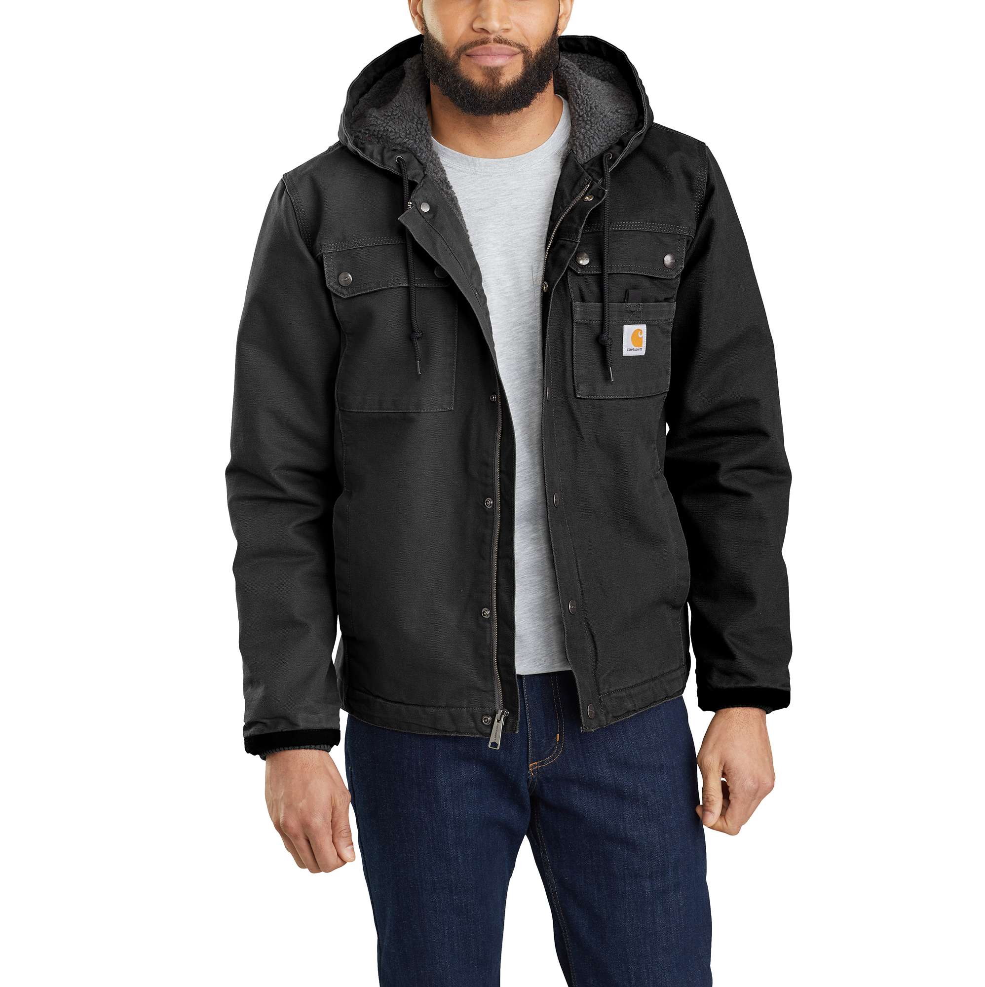 Blouson à capuche hiver homme Bartlett CARHARTT 103826