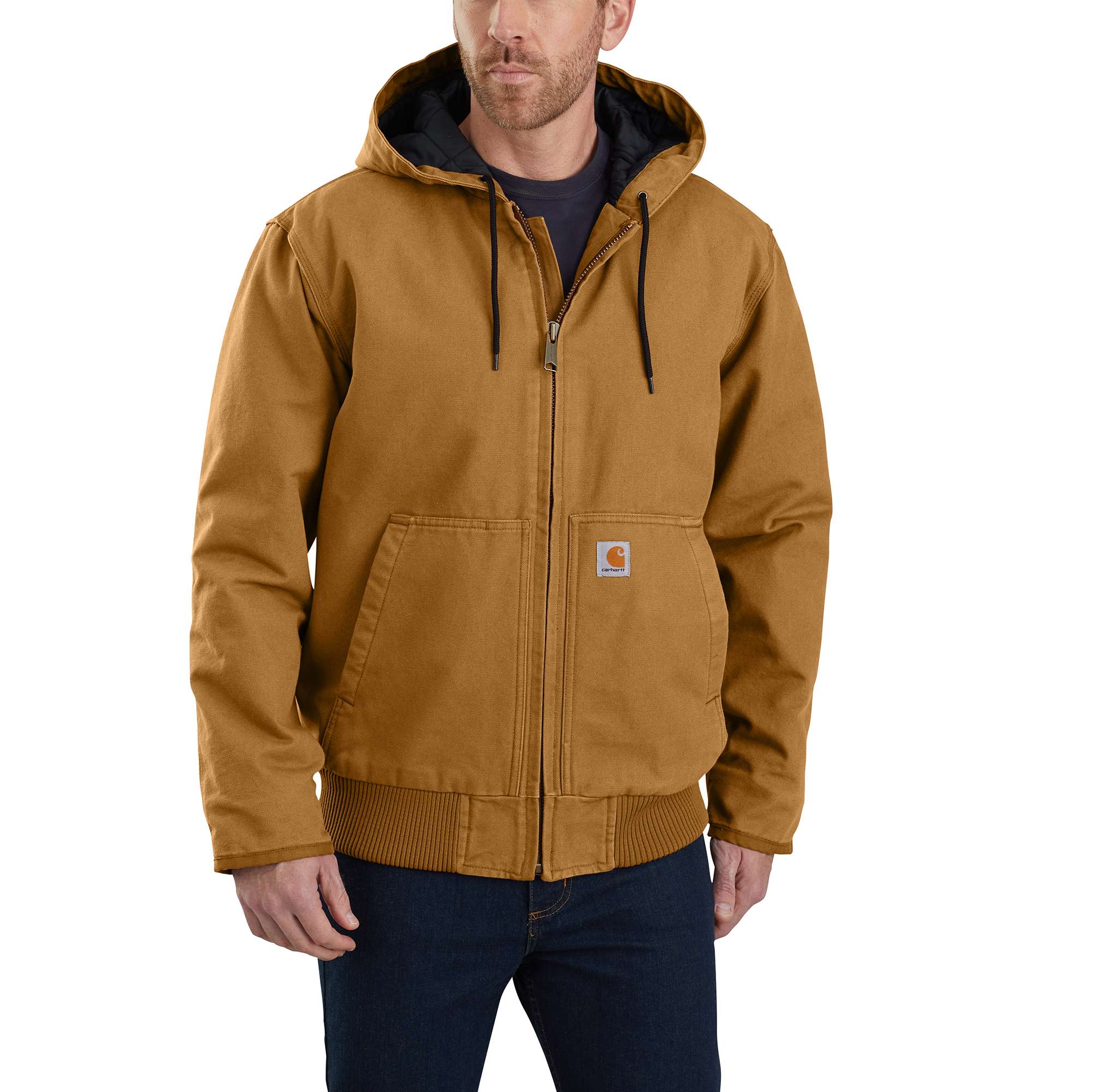 FIT WASHED DUCK INSULATED ACTIVE JAC | Carhartt®