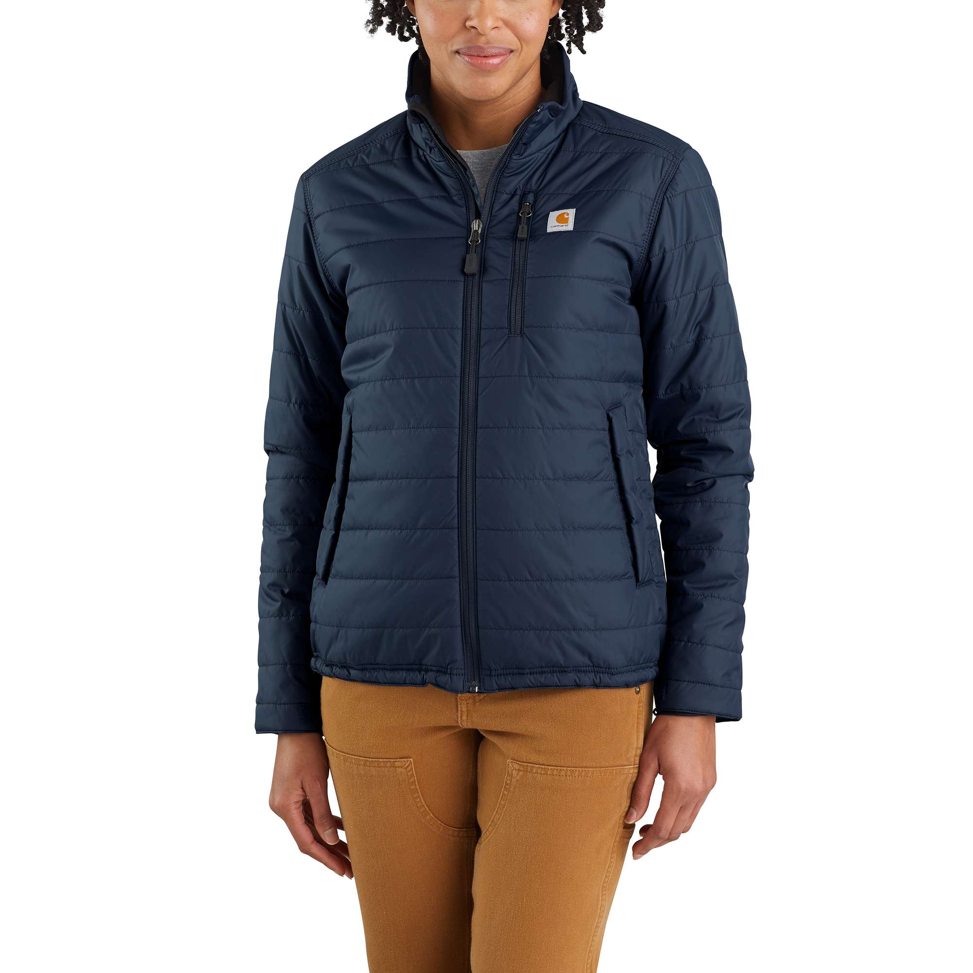 CARHARTT MUJER CHAQUETA JETSON I028020 CHAQUETA DE PIEDRA AZUL MUJER  VAQUEROS