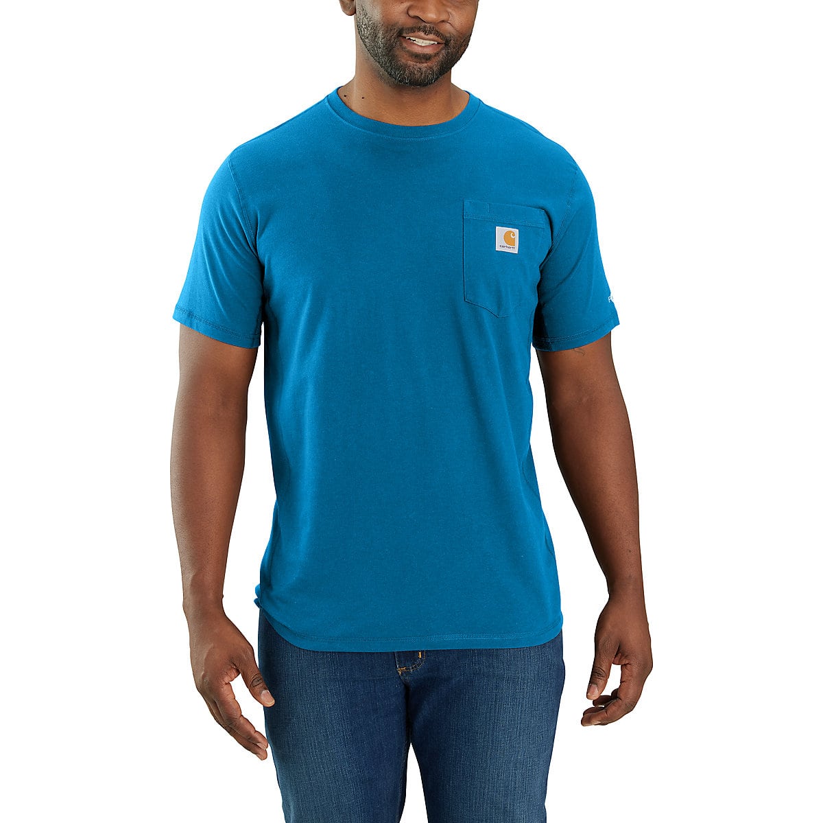 Carhartt Big & Tall Force T-Shirt à Manches Longues pour Homme Coton 