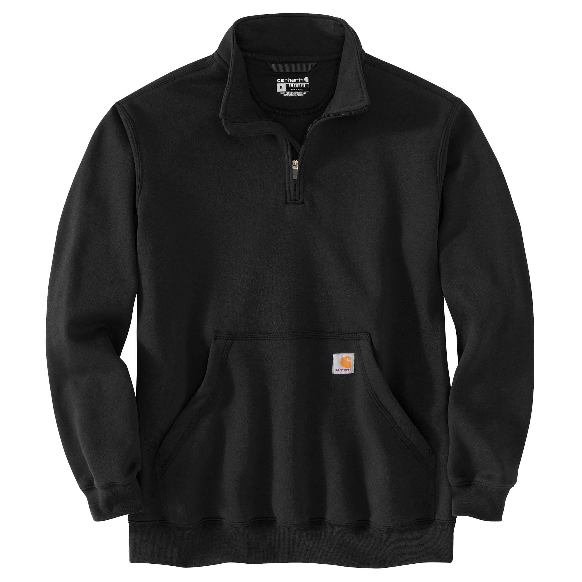 Carhartt mens best sale quarter zip sweaters