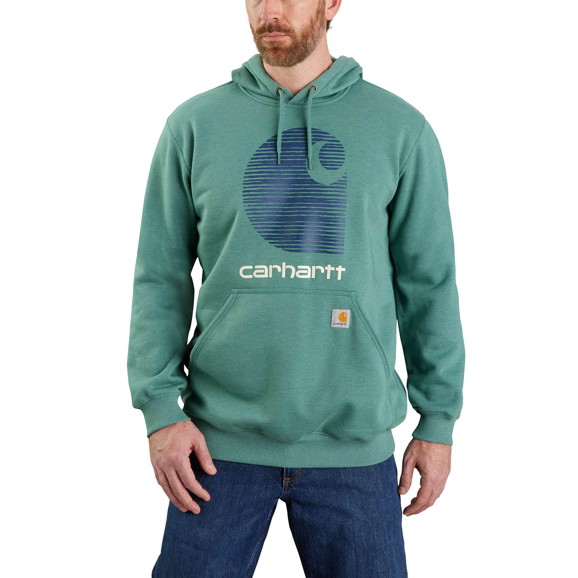 Carhartt discount teal hoodie