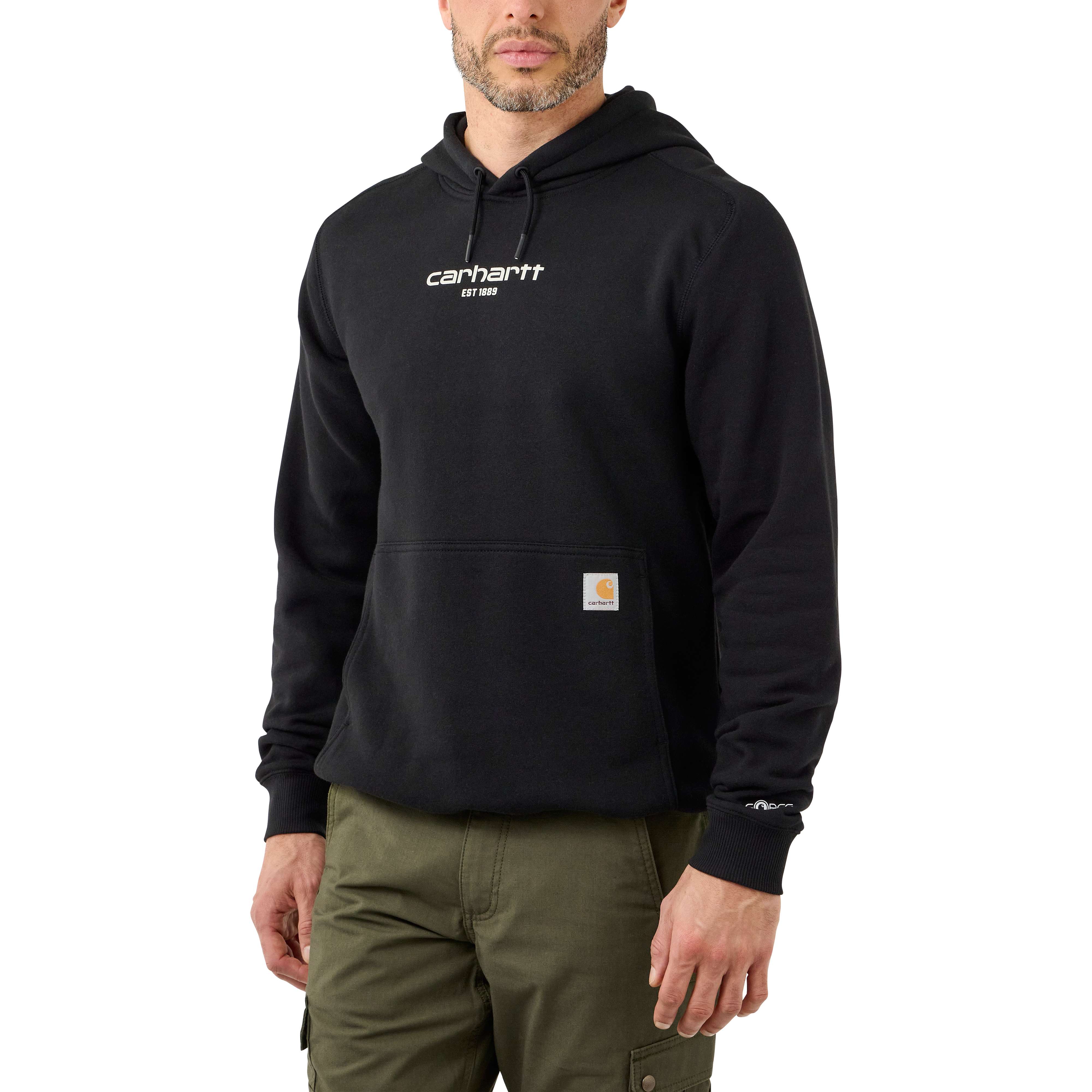 CARHARTT FORCE RELAXED FIT LIGHTWEIGHT LOGO GRAPHIC SWEATSHIRT