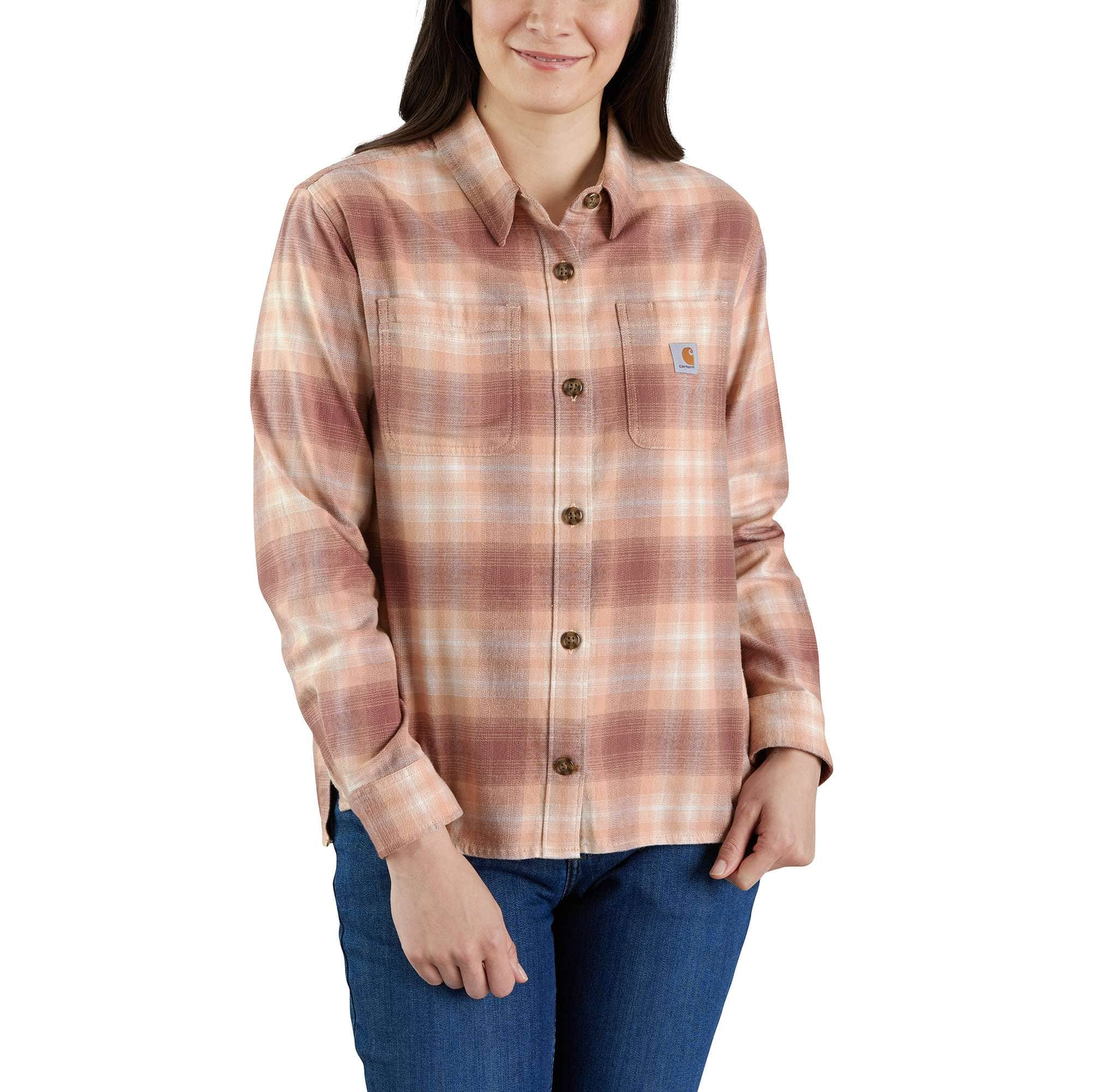 Women's carhartt 2025 flannel shirts