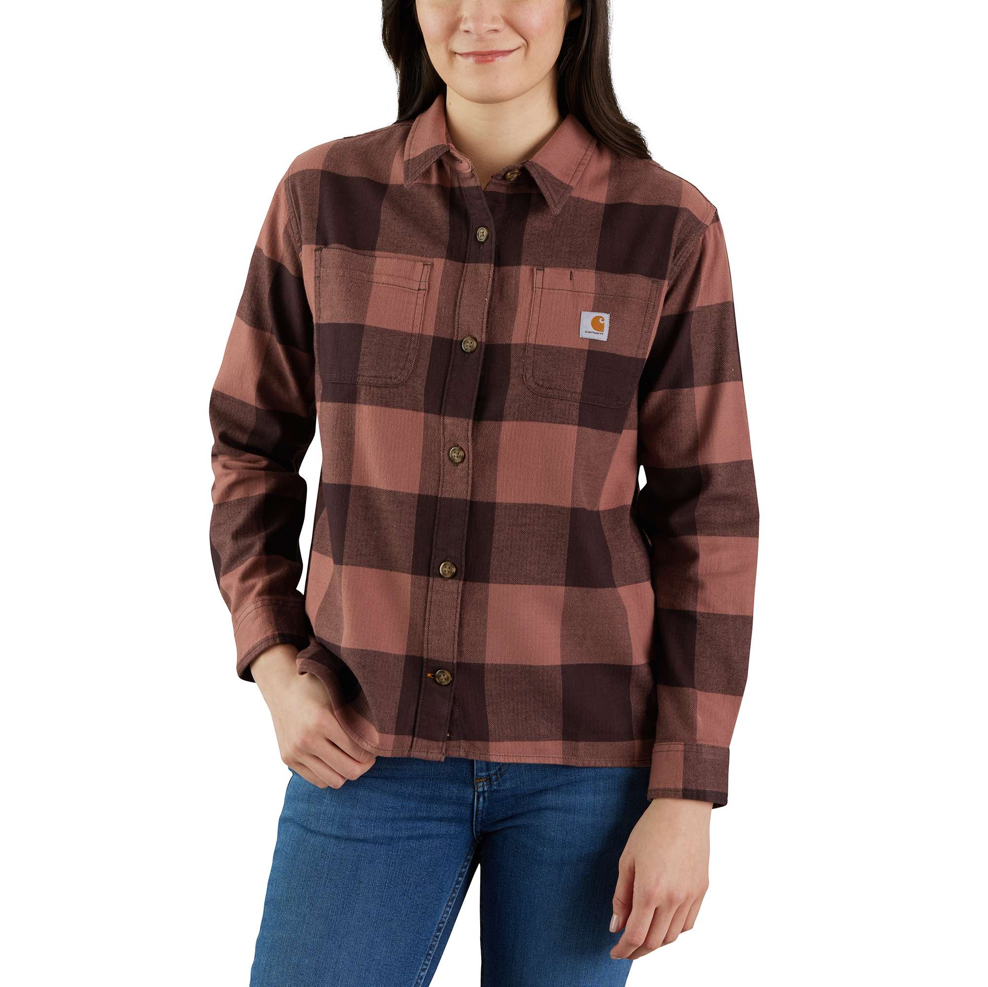 Carhartt long sleeve outlet flannel