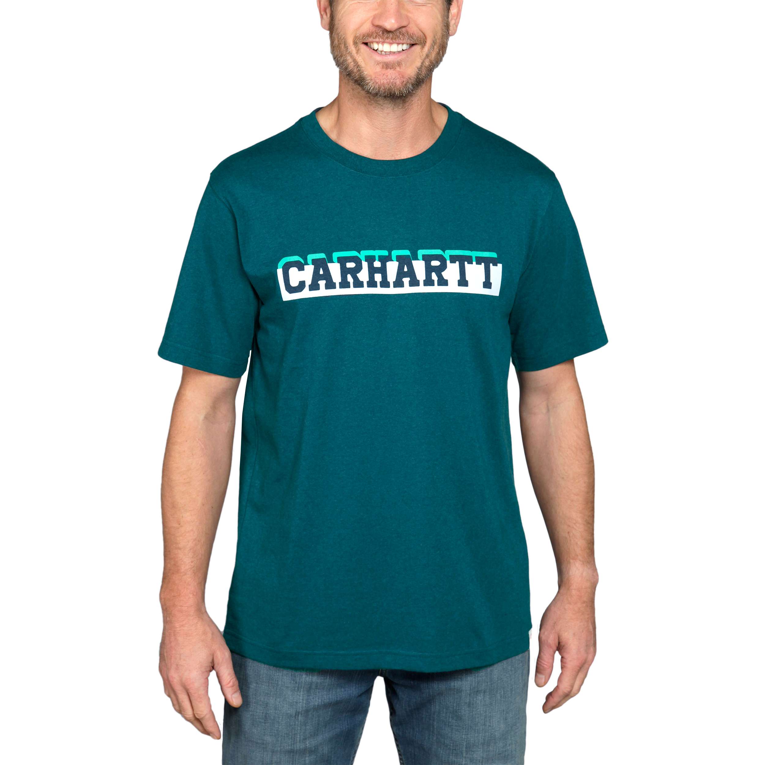 CARHARTT FORCE™ RELAXED FIT MIDWEIGHT SHORT-SLEEVE LOGO GRAPHIC T-SHIRT