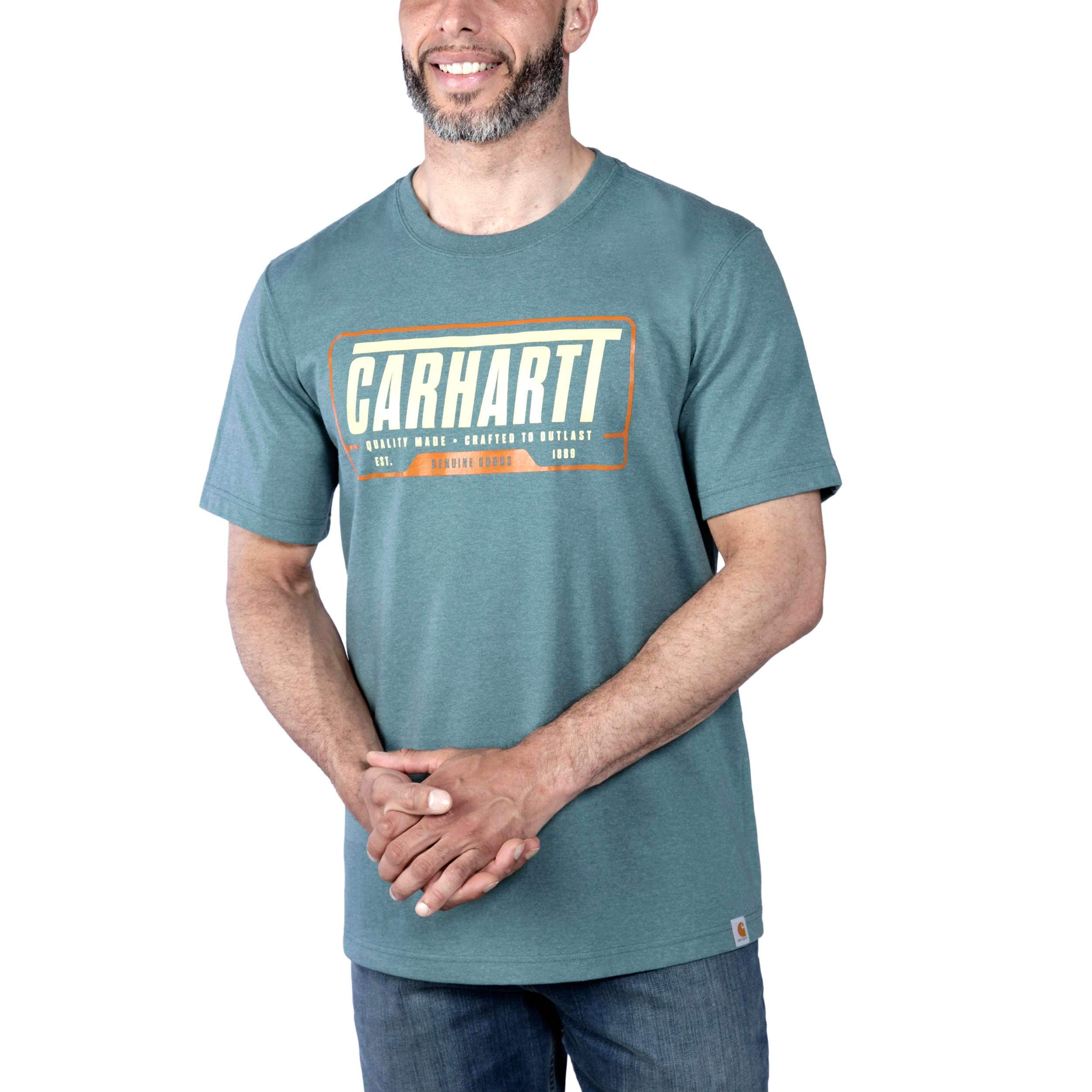 CARHARTT FORCE™ RELAXED FIT MIDWEIGHT SHORT-SLEEVE LOGO GRAPHIC T-SHIRT