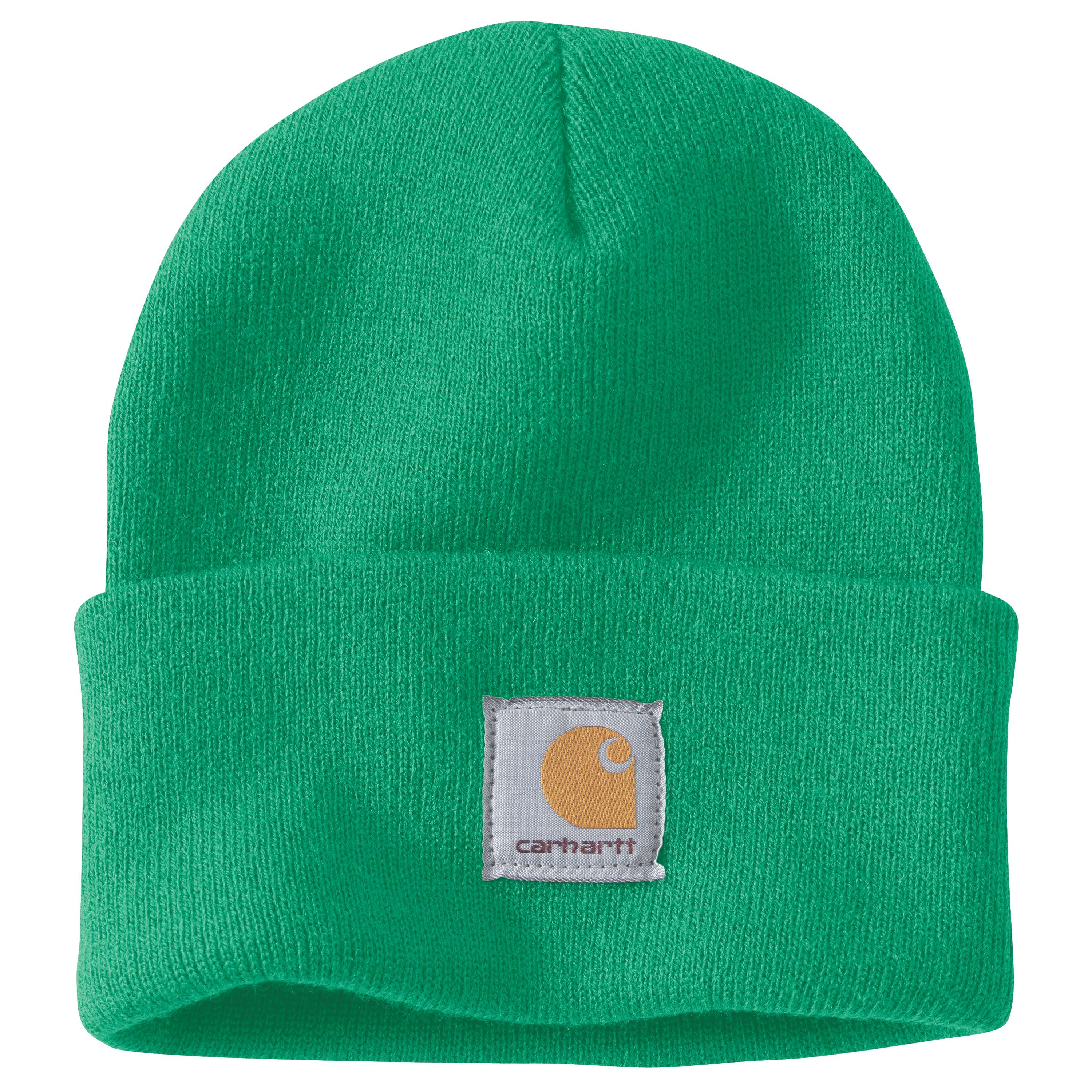 Carhartt Men's Knit Cuffed A18 Beanie | Tender Greens