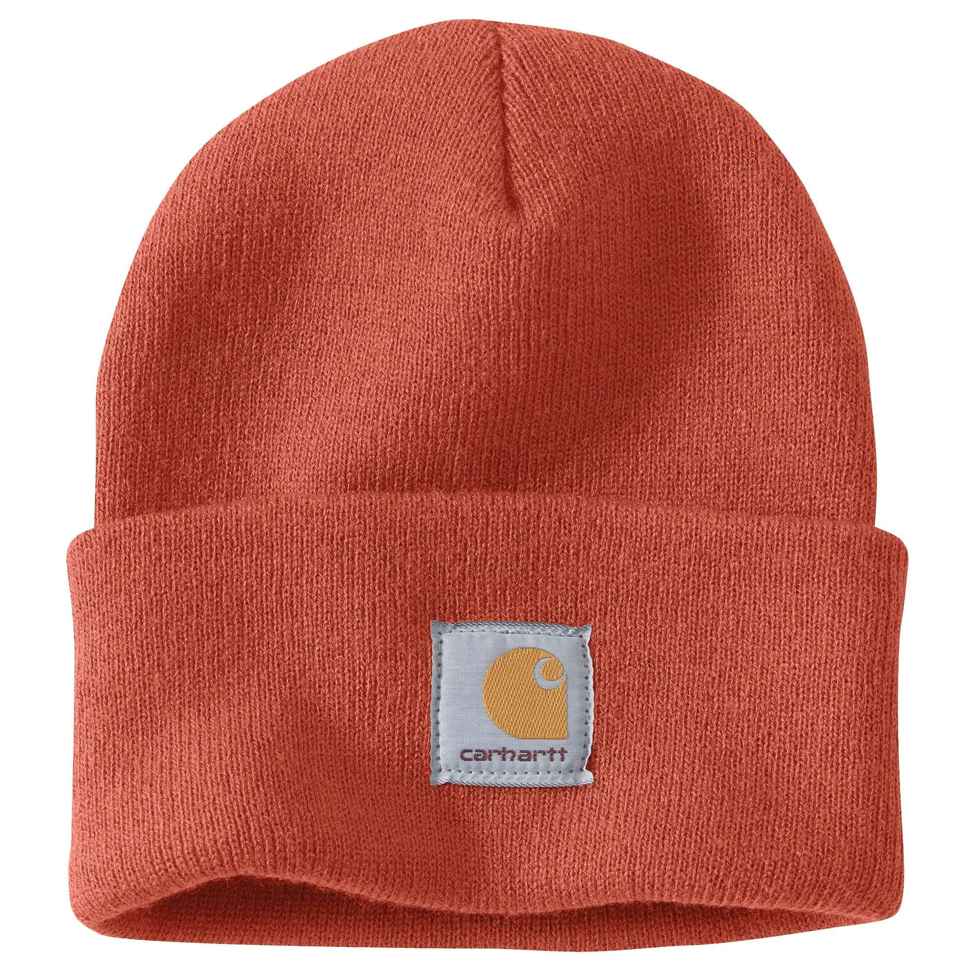 Orange store carhartt hat