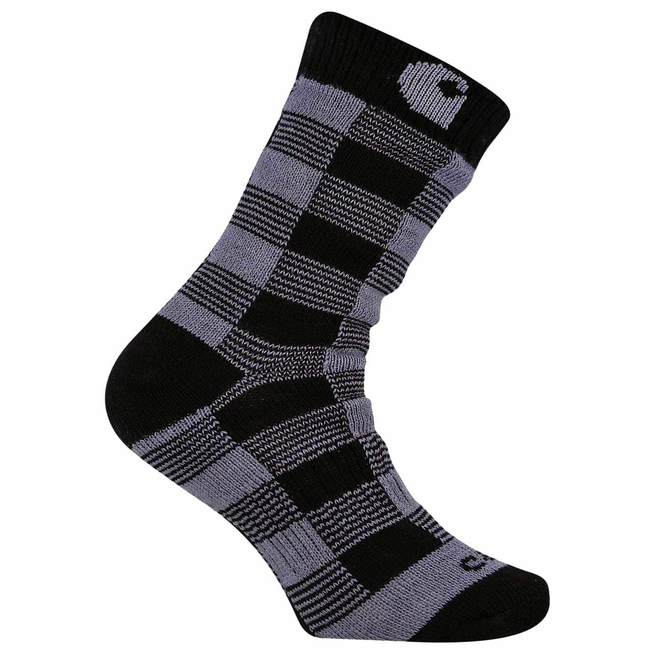 Picture of THERMAL PLAID CREW SOCK