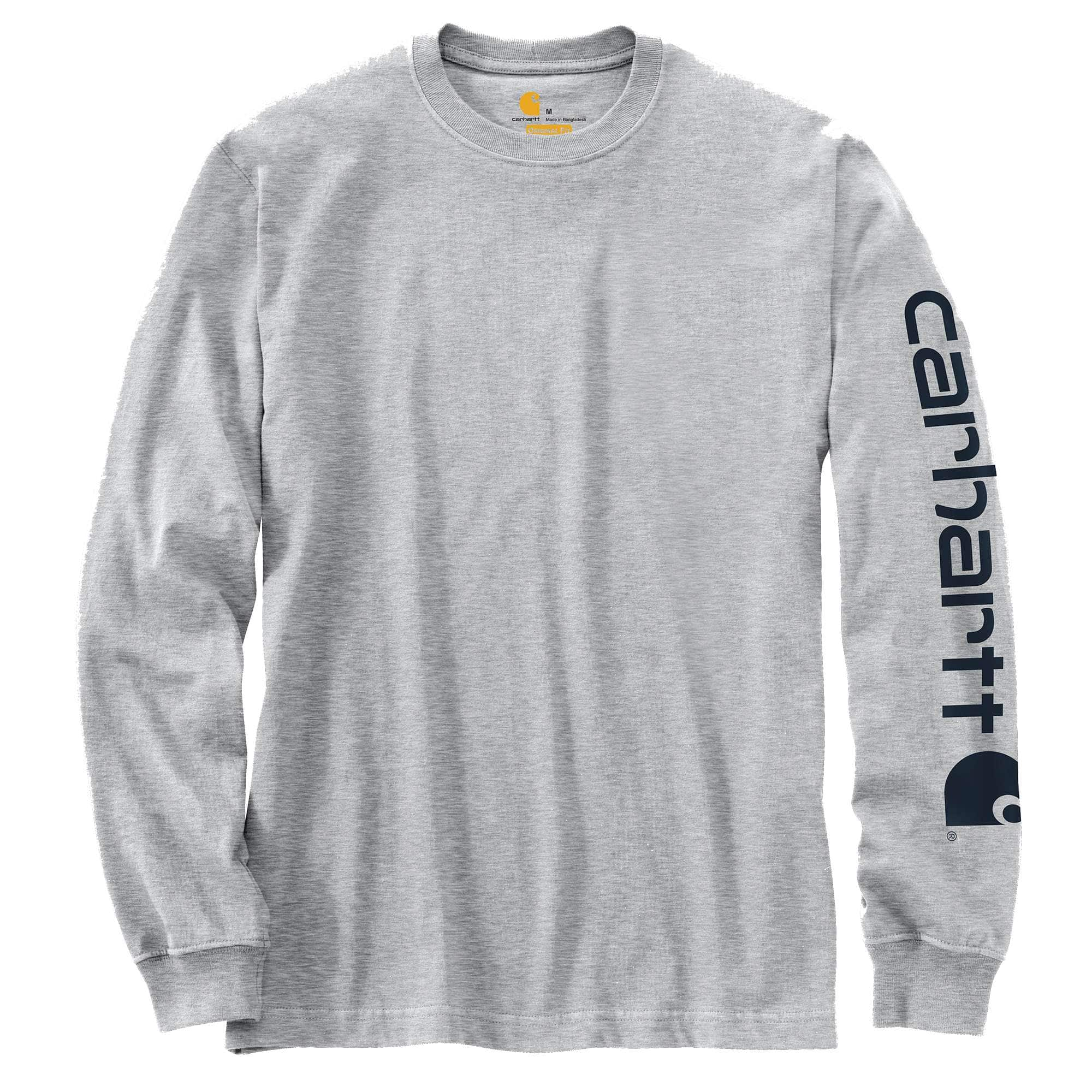 Carhartt long-sleeve 2024 graphic logo t-shirt