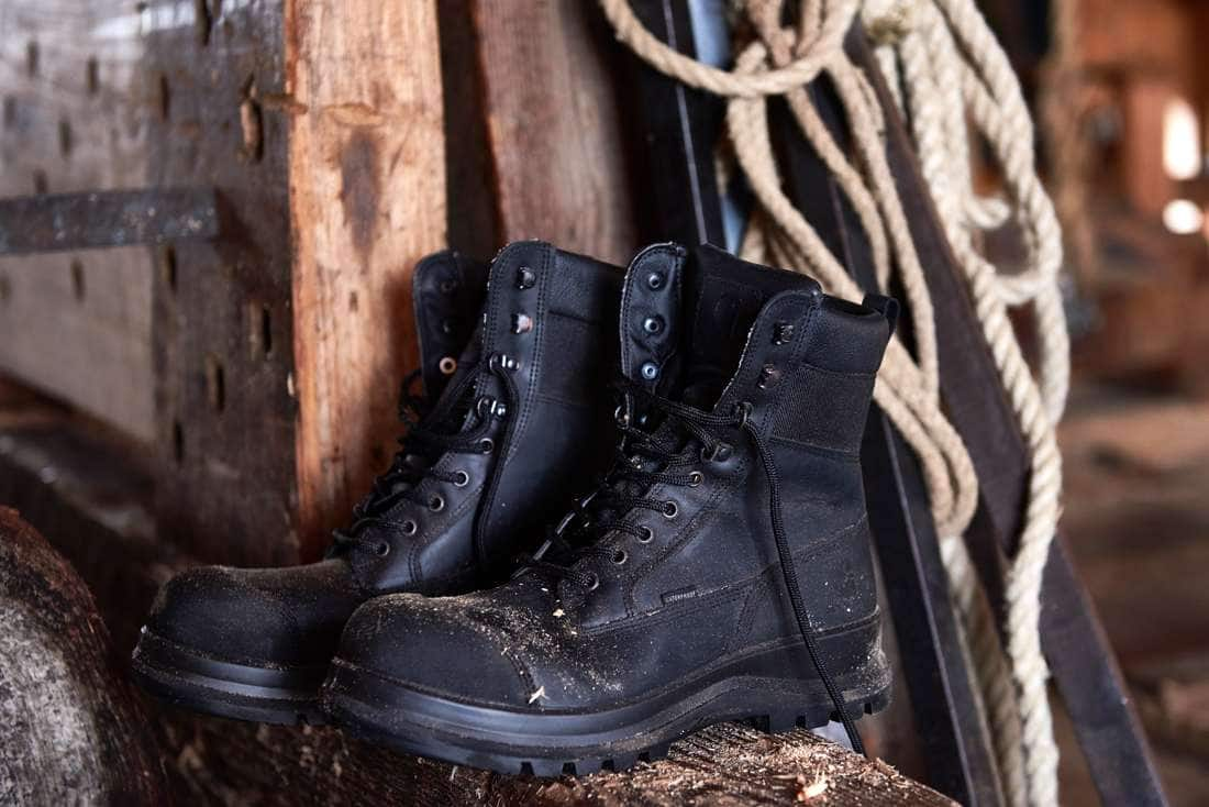 Carhartt black hot sale work boots