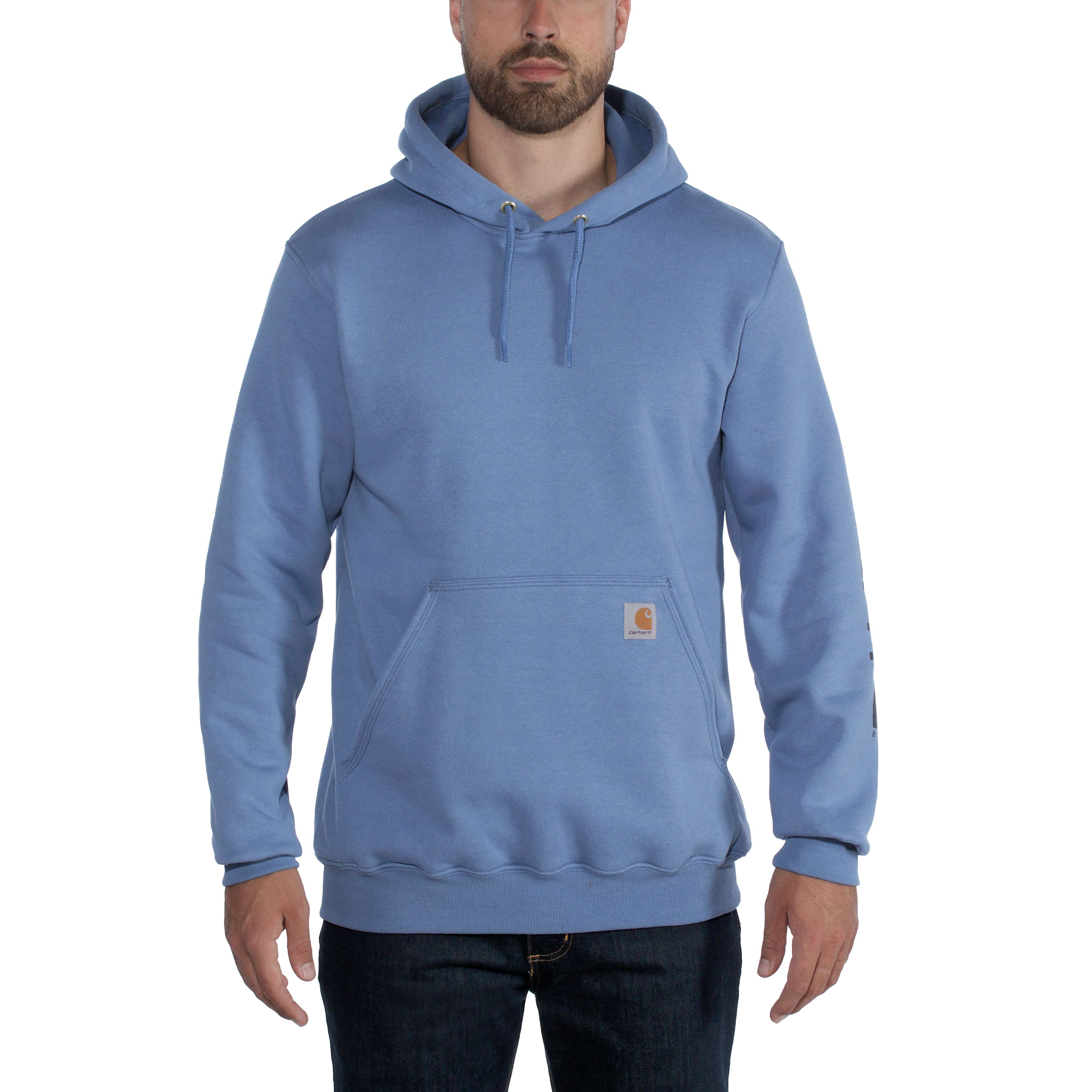 carhartt light blue sweatshirt