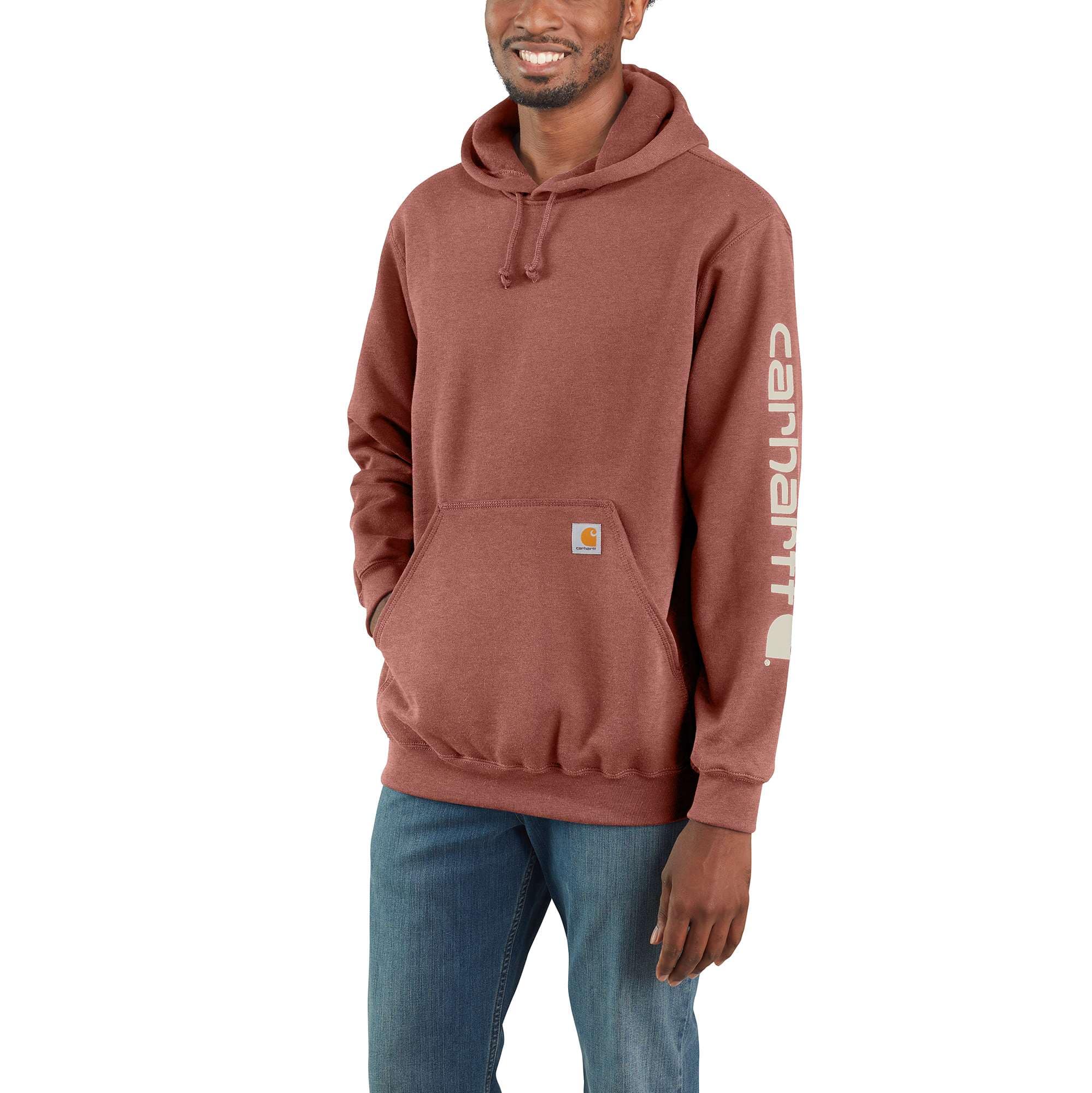 carhartt sweater brown