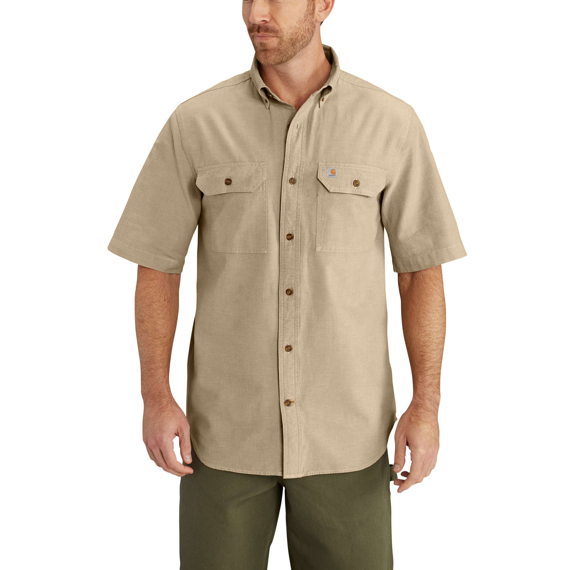FORT SOLID SHORT-SLEEVE SHIRT | Carhartt®