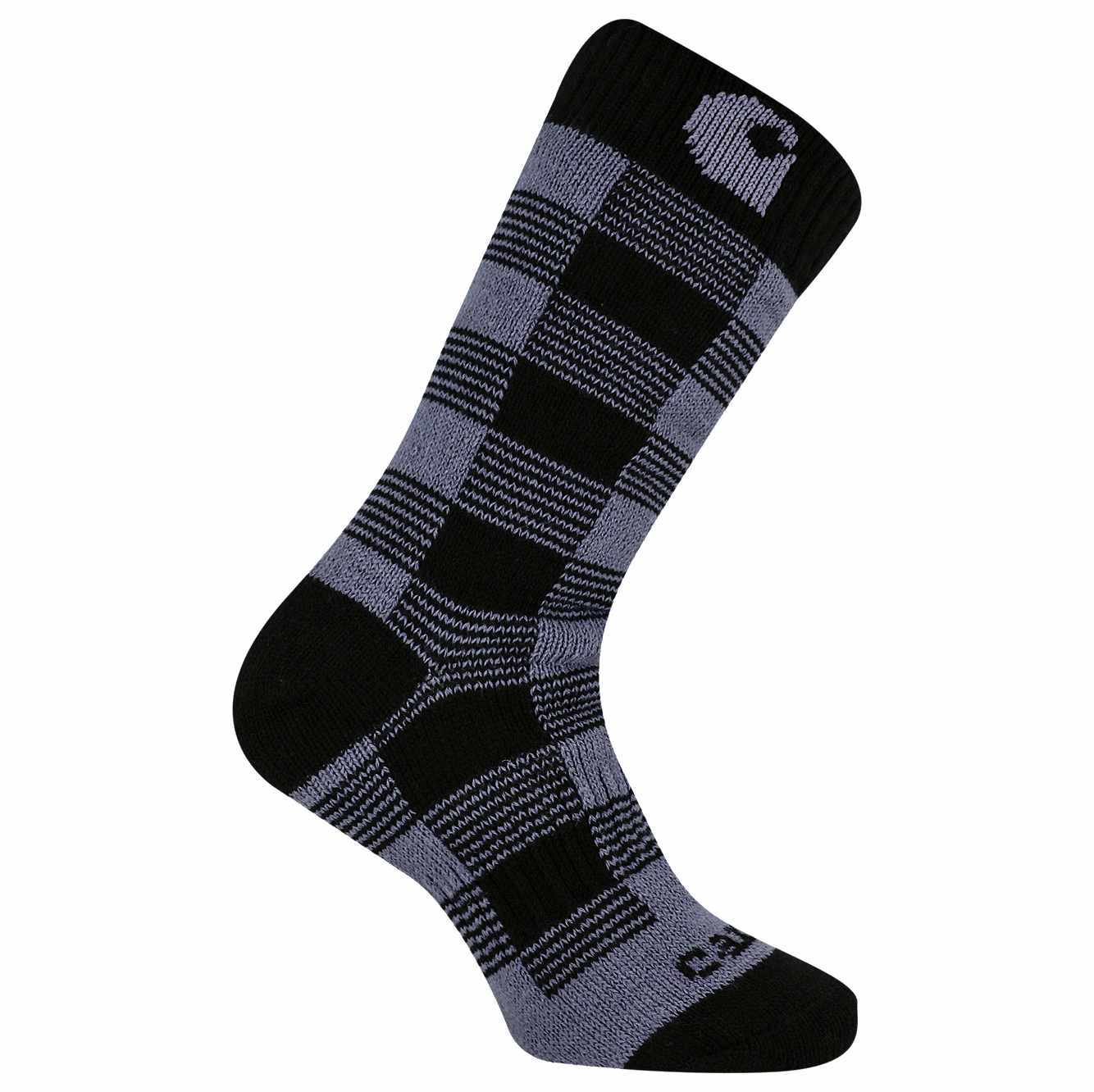 Picture of THERMAL PLAID CREW SOCK