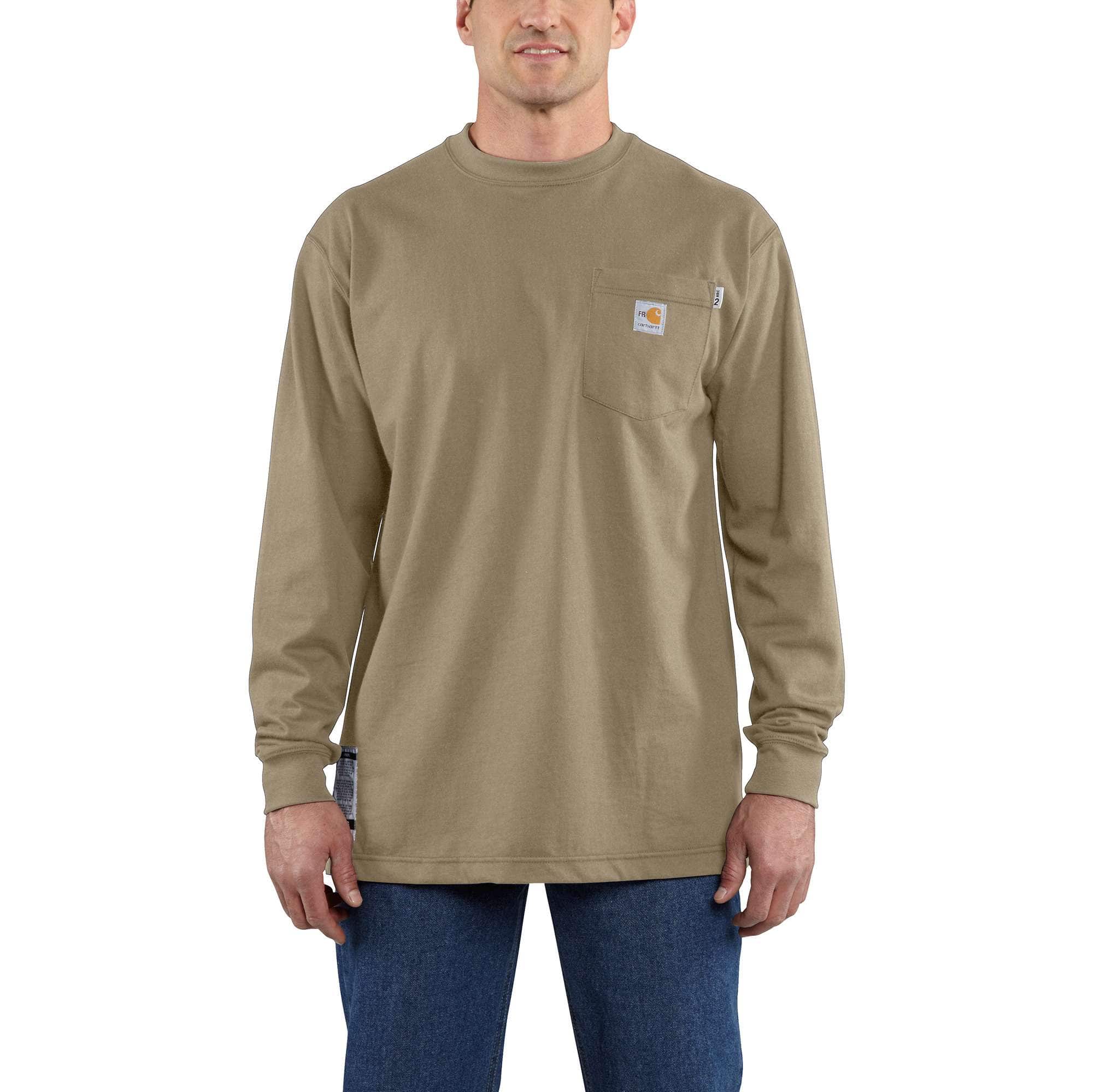 Additional thumbnail 1 of Flame-Resistant Force Cotton Long-Sleeve T-Shirt