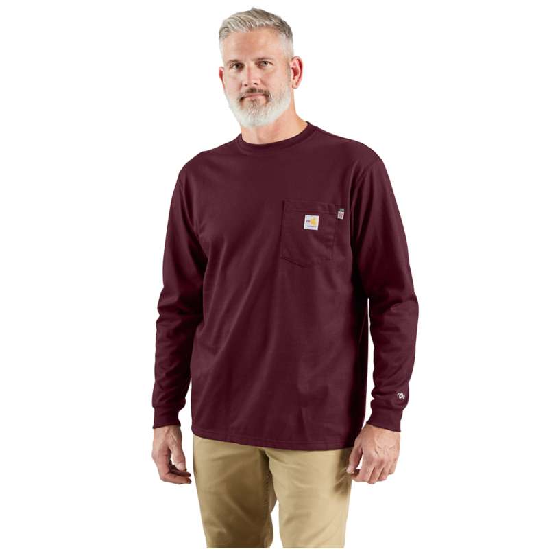 Carhartt  Port Flame-Resistant Force Cotton Long-Sleeve T-Shirt