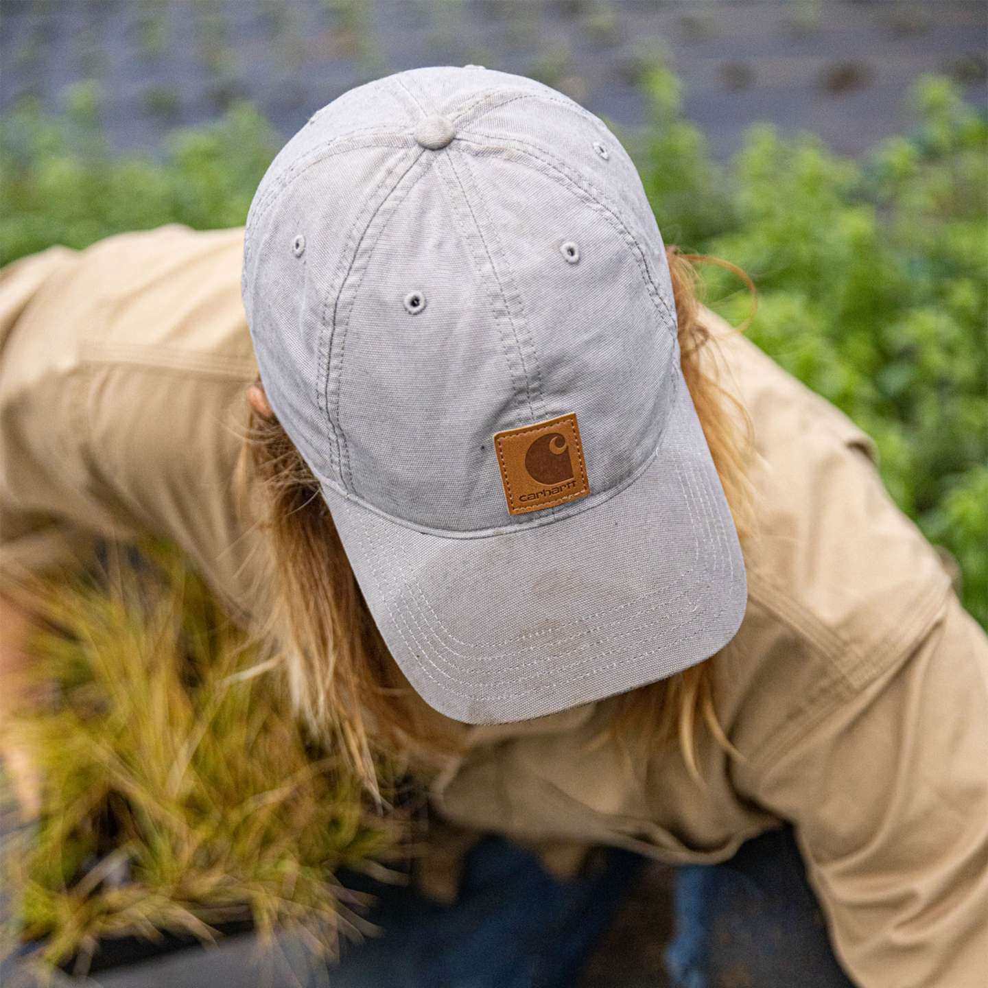 Мужская кепка Carhartt Canvas, цвет: Асфальтовый — фото 3