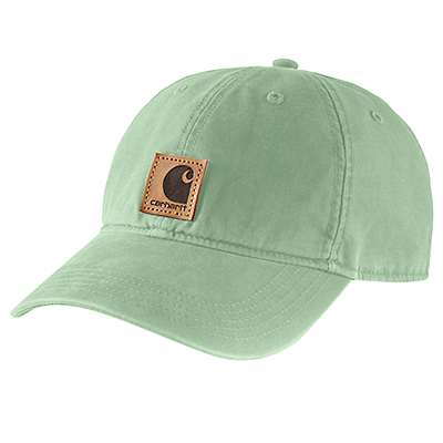 Carhartt Men's Soft Green Canvas Cap