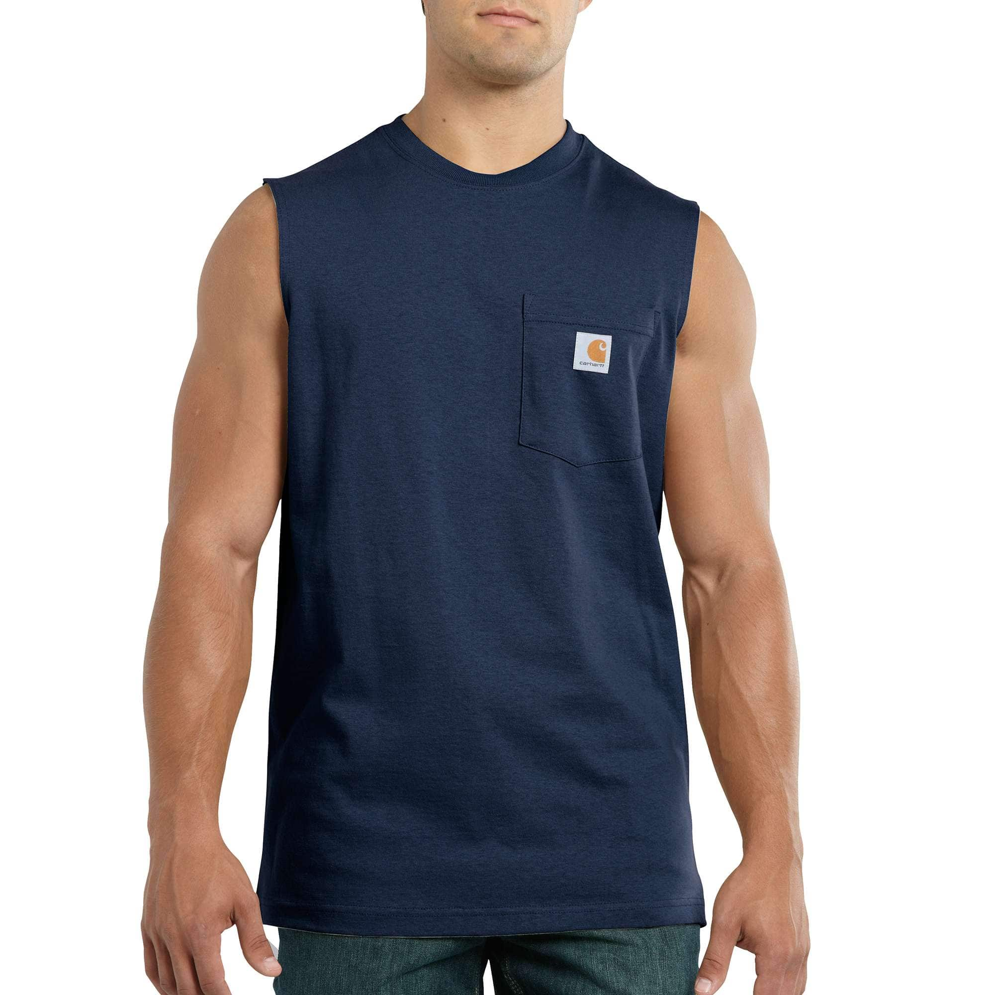 Additional thumbnail 1 of Relaxed Fit Heavyweight Sleeveless Pocket T-Shirt