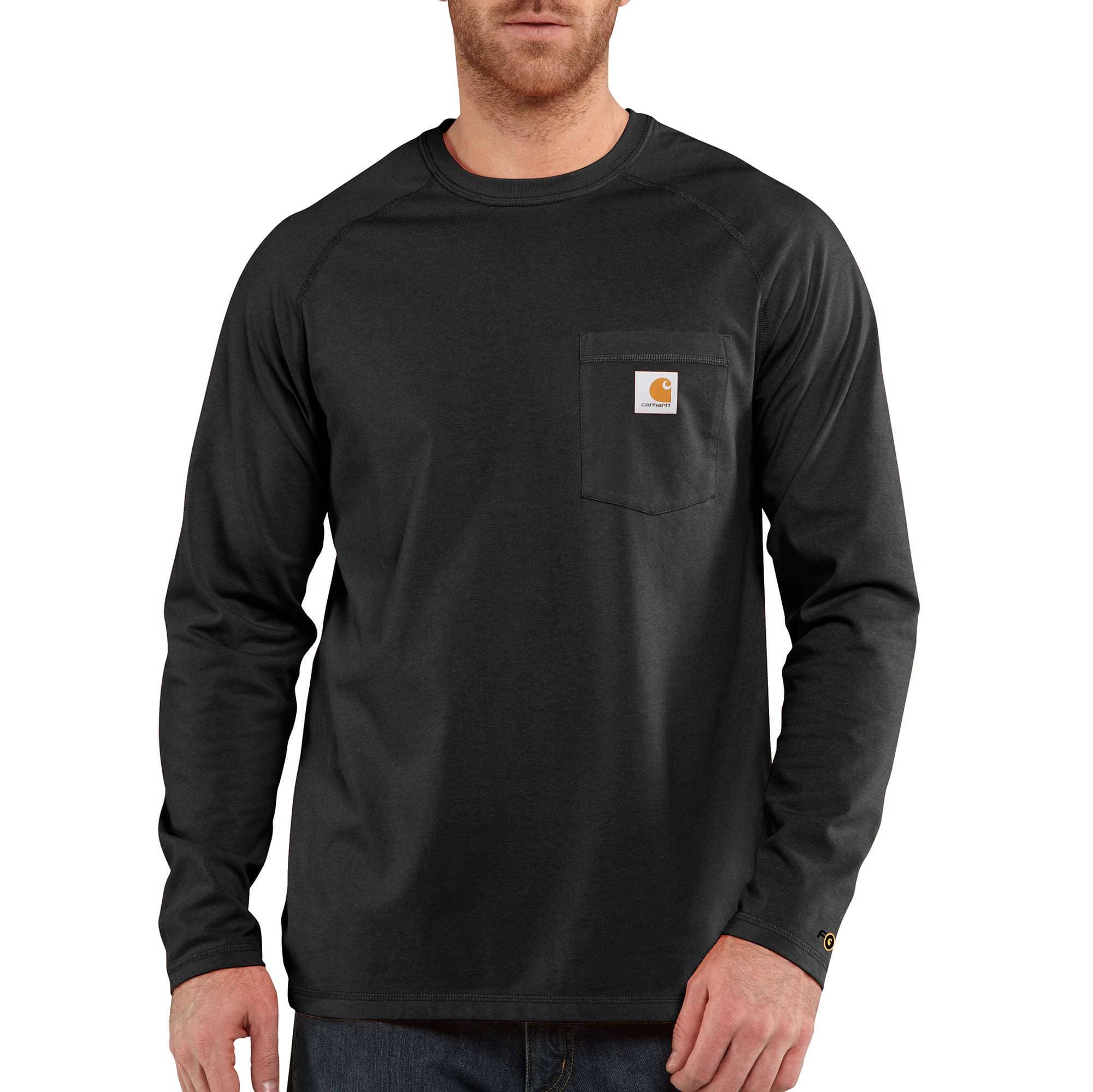 Men's Carhartt Force® Cotton Delmont Long-Sleeve T-Shirt | Carhartt