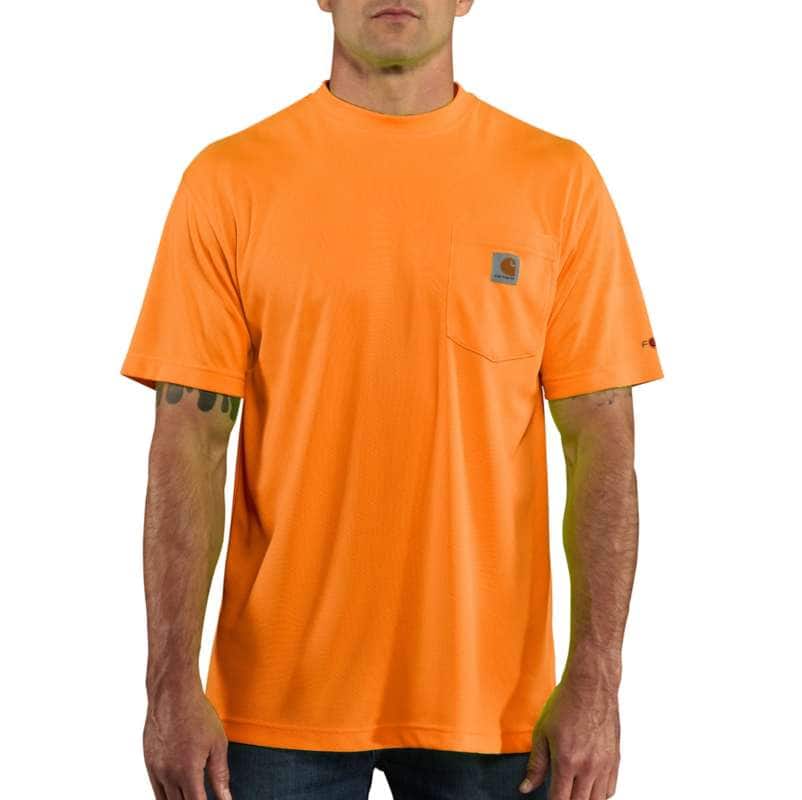 Flame Resistant Carhartt Force® Loose Fit Midweight Long-Sleeve Logo Graphic T-Shirt