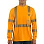Additional thumbnail 1 of Force High-Visibility Long-Sleeve Class 3 T-Shirt