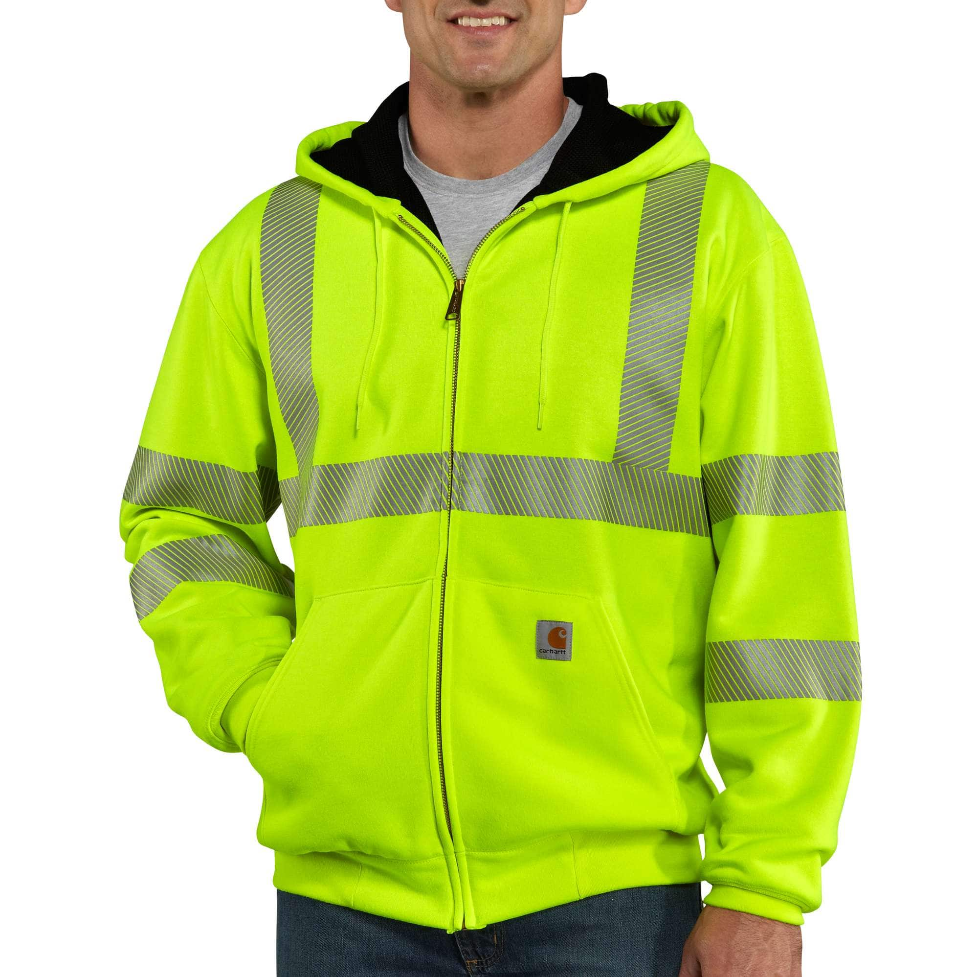 hi vis insulated hoodie