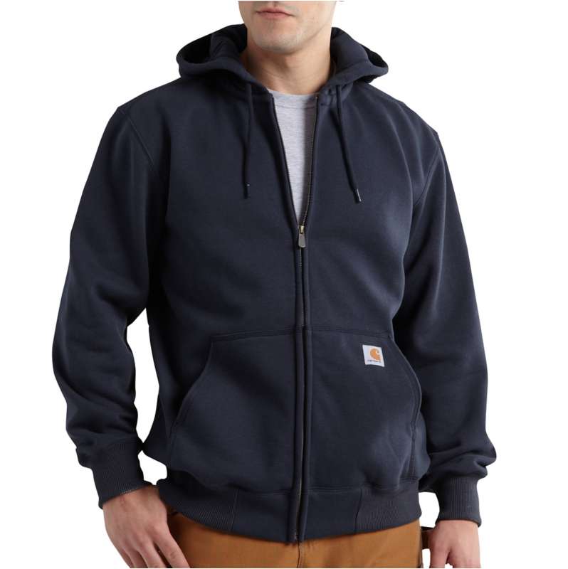 Carhartt  New Navy Rain Defender® Loose Fit Heavyweight Full-Zip Sweatshirt