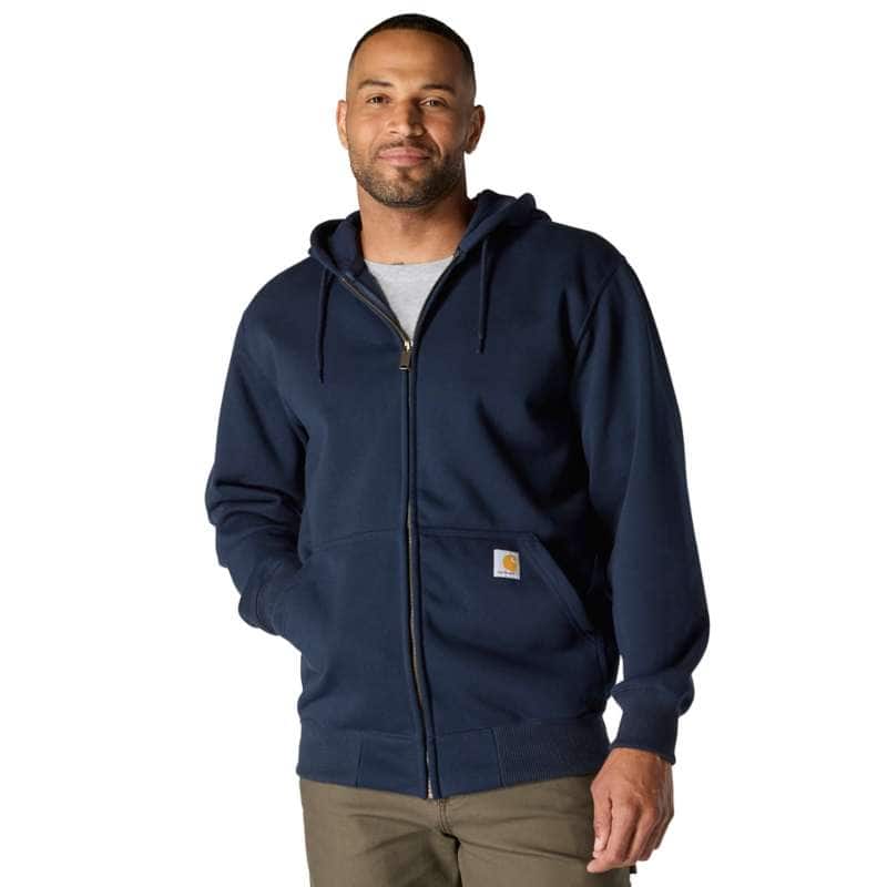 Loose Fit Midweight Logo Sleeve Graphic Hoodie