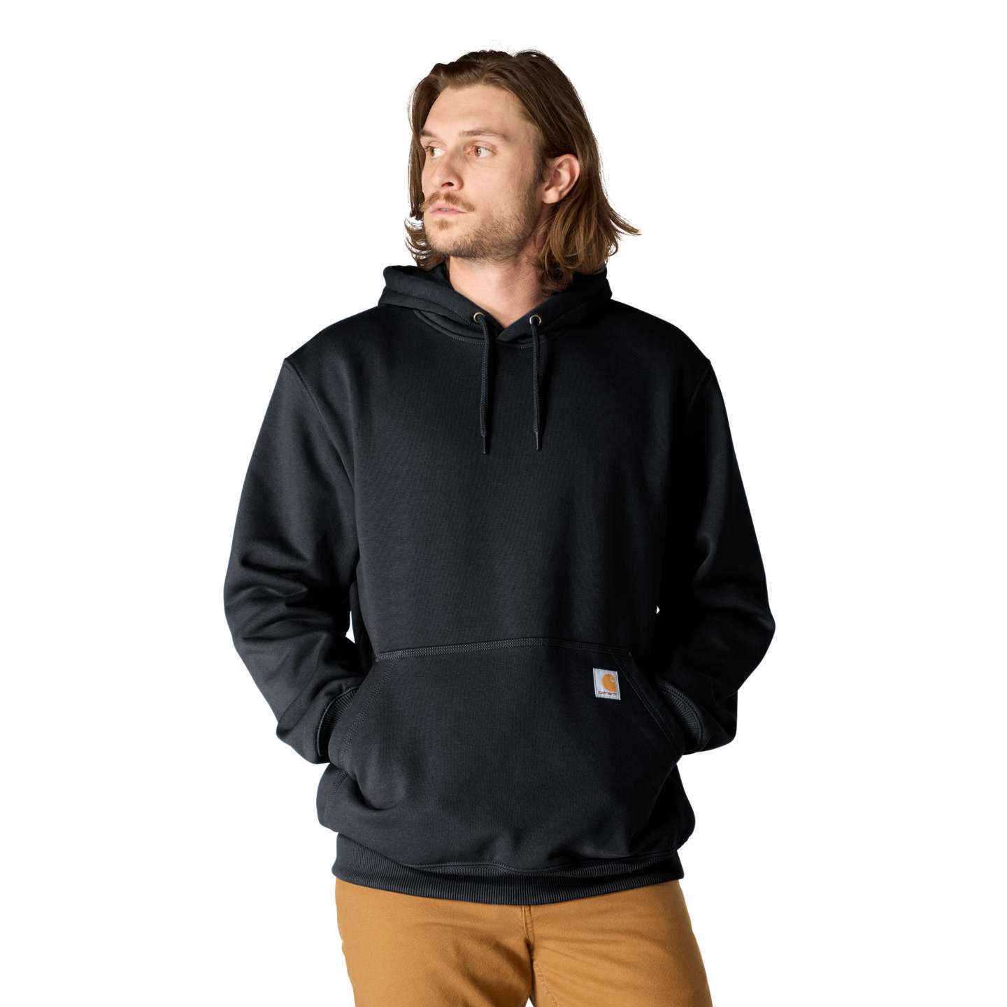 Мужская толстовка Carhartt Paxton, цвет: Чёрный — фото 2