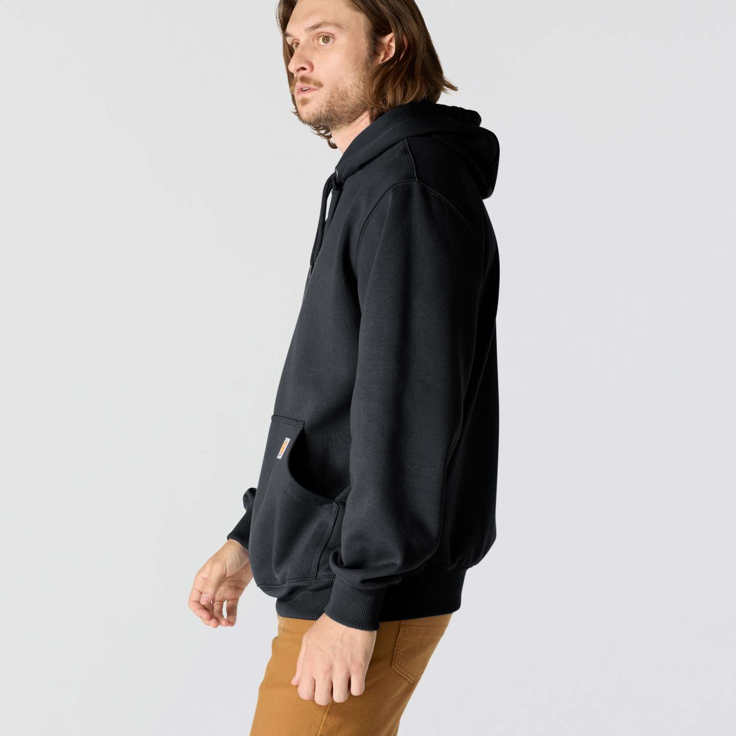 Мужская толстовка Carhartt Paxton, цвет: Чёрный — фото 3