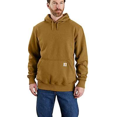Carhartt Men's Black Rain Defender® Loose Fit Heavyweight Sweatshirt