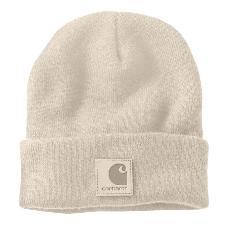 Carhartt  Oat Milk Tonal Patch Beanie